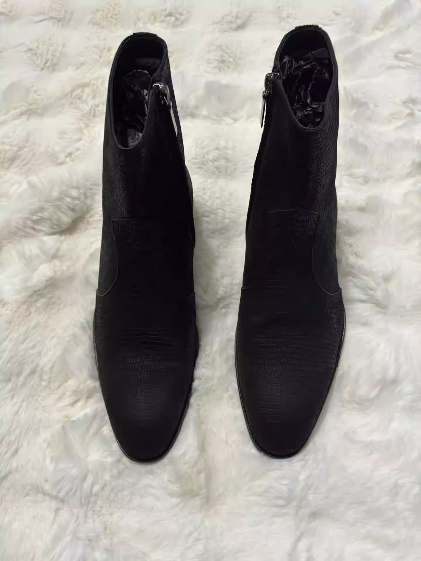 Saint Laurent Paris Saint Laurent Embossed Chelsea Boots Size US 10 / EU 43 - 3 Thumbnail