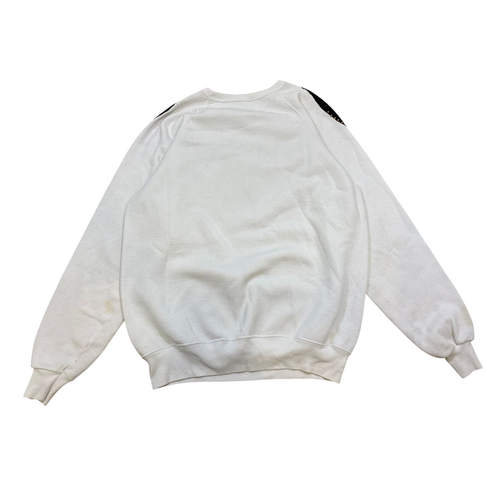 Hanes Vintage 80s custom Jester crewneck sweatshirt patchwork XL Size XL / US 12-14 / IT 48-50 - 6 Thumbnail
