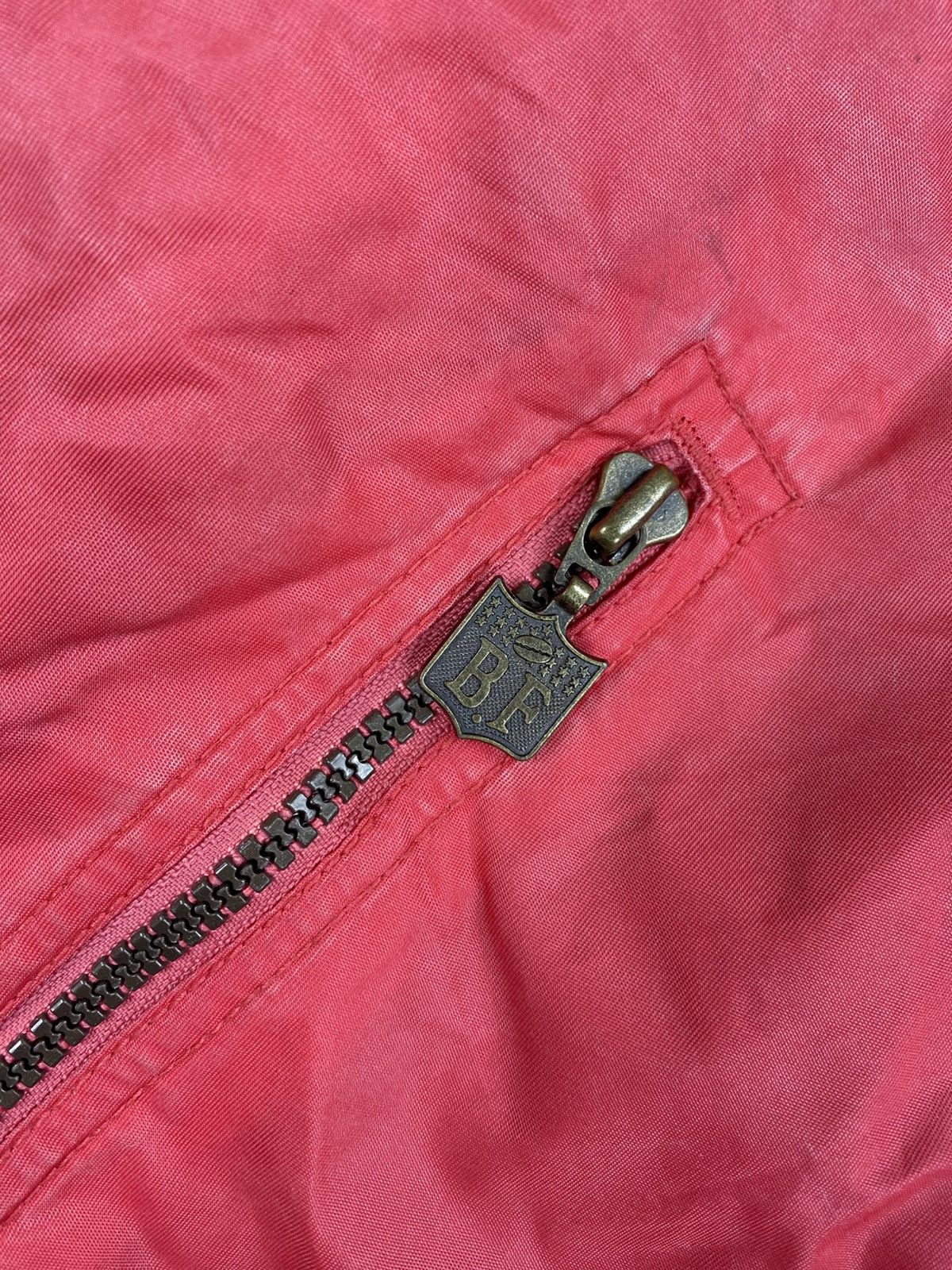Vintage Back FireTeam 45BF4 Embroidery Bomber Jacket