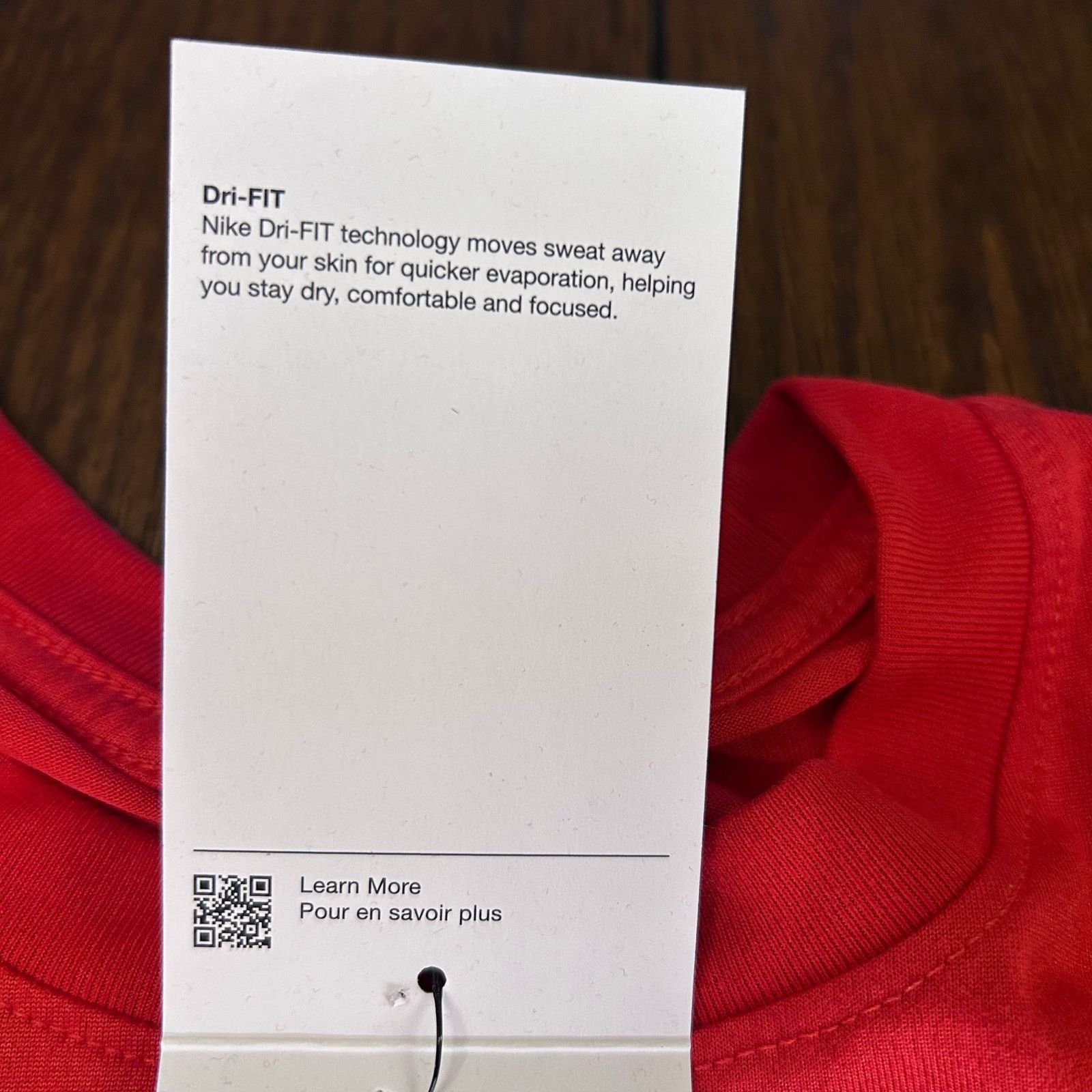 Nike Nike Women’s Athletic Dri Fit Workout University Red T-Shirt Size M / US 6-8 / IT 42-44 - 4 Thumbnail
