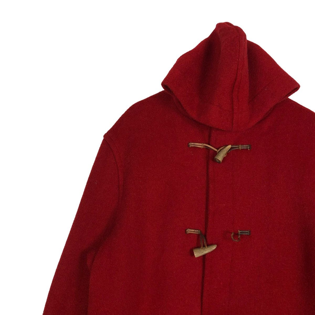 Gloverall 🔥Rich Red - Wool Duffle Coats Jacket Gloveral Made England Size US M / EU 48-50 / 2 - 6 Thumbnail