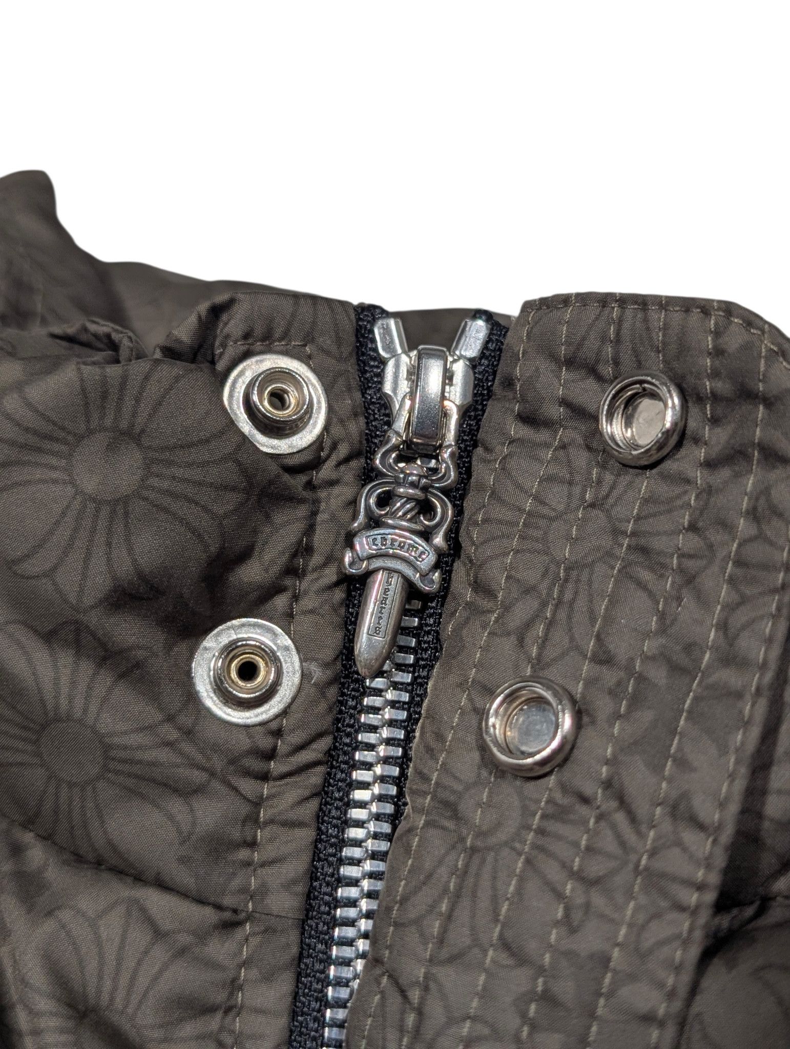 Chrome Hearts Puffer Jacket Stiff V2 Monogram CH Plus Cross Green Jacket Size US L / EU 52-54 / 3 - 11 Thumbnail