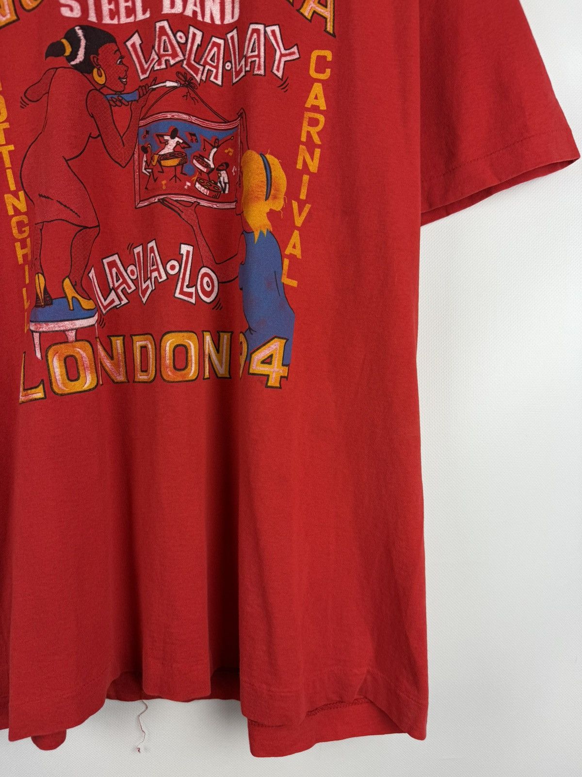 Vintage Nostalgia Steel Band Vintage London 94 T Shirt Tee Size ~ XL Size US XL / EU 56 / 4 - 6 Thumbnail