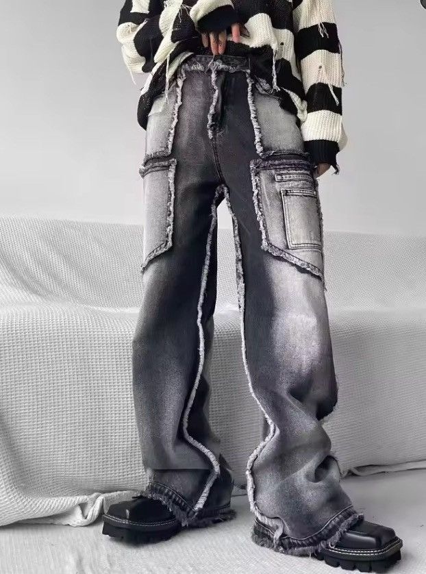 Men's Gothic Baggy Jeans