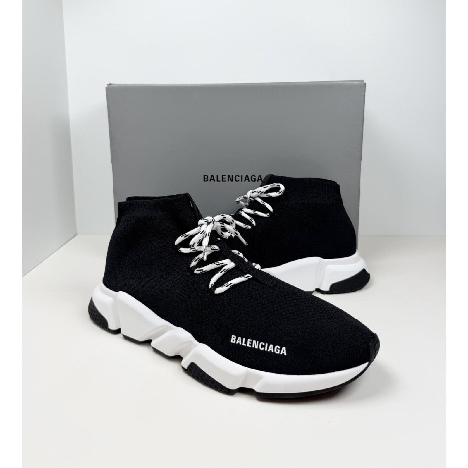 Balenciaga Size 46EU/13US - Balenciaga Speed Lace Up NEW Size US 13 / EU 46 - 2 Thumbnail