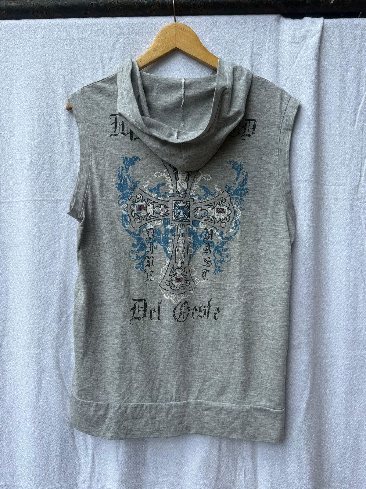 Japanese Brand Japanese style cross vest hoodie zipper Size US M / EU 48-50 / 2 - 2 Thumbnail