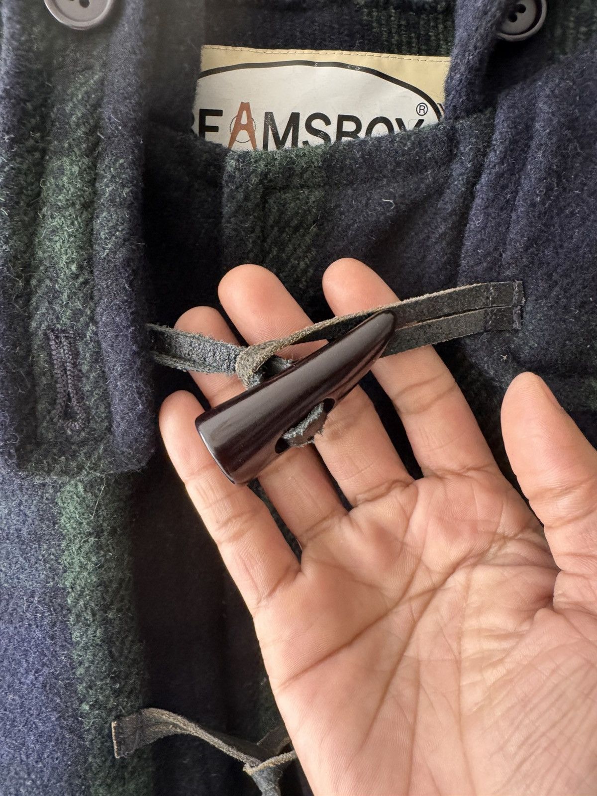 If Six Was Nine BEAMSBOY DUFFLE WOOL COAT Size S / US 4 / IT 40 - 5 Thumbnail