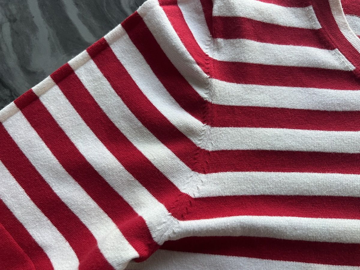 Comme des Garcons PLAY Comme des Garcons : Stripe Line Red Black Heart Size L / US 10 / IT 46 - 3 Thumbnail