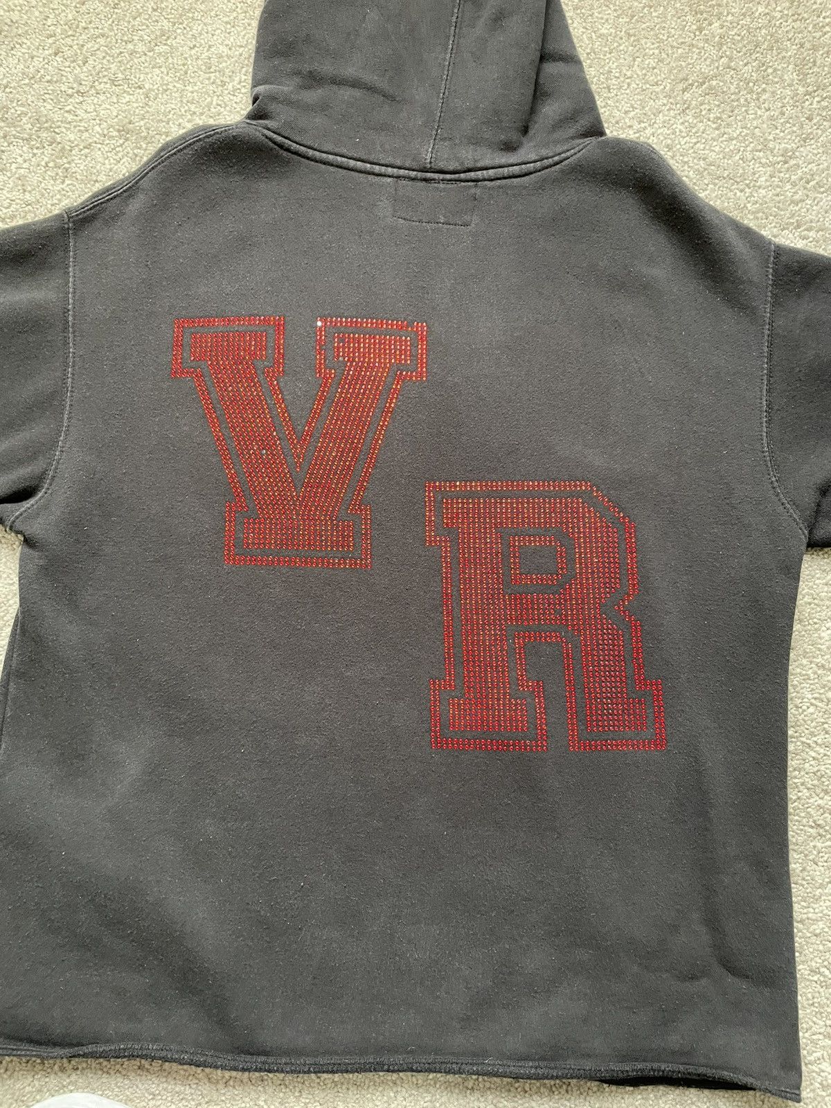 Revenge Very Rare Rhinestone Collab Hoodie Size US M / EU 48-50 / 2 - 5 Thumbnail