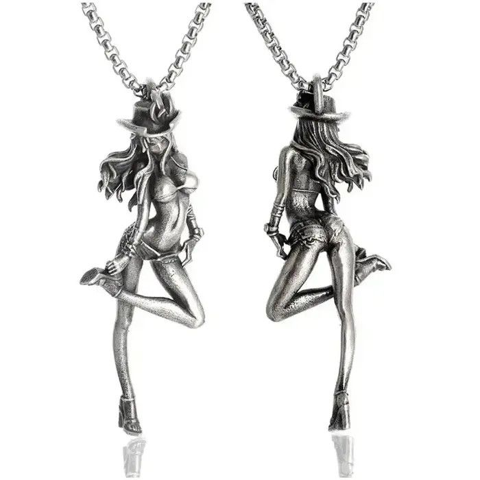 Jewelry Creative Punk Gothic Chain Necklace Size ONE SIZE - 6 Thumbnail