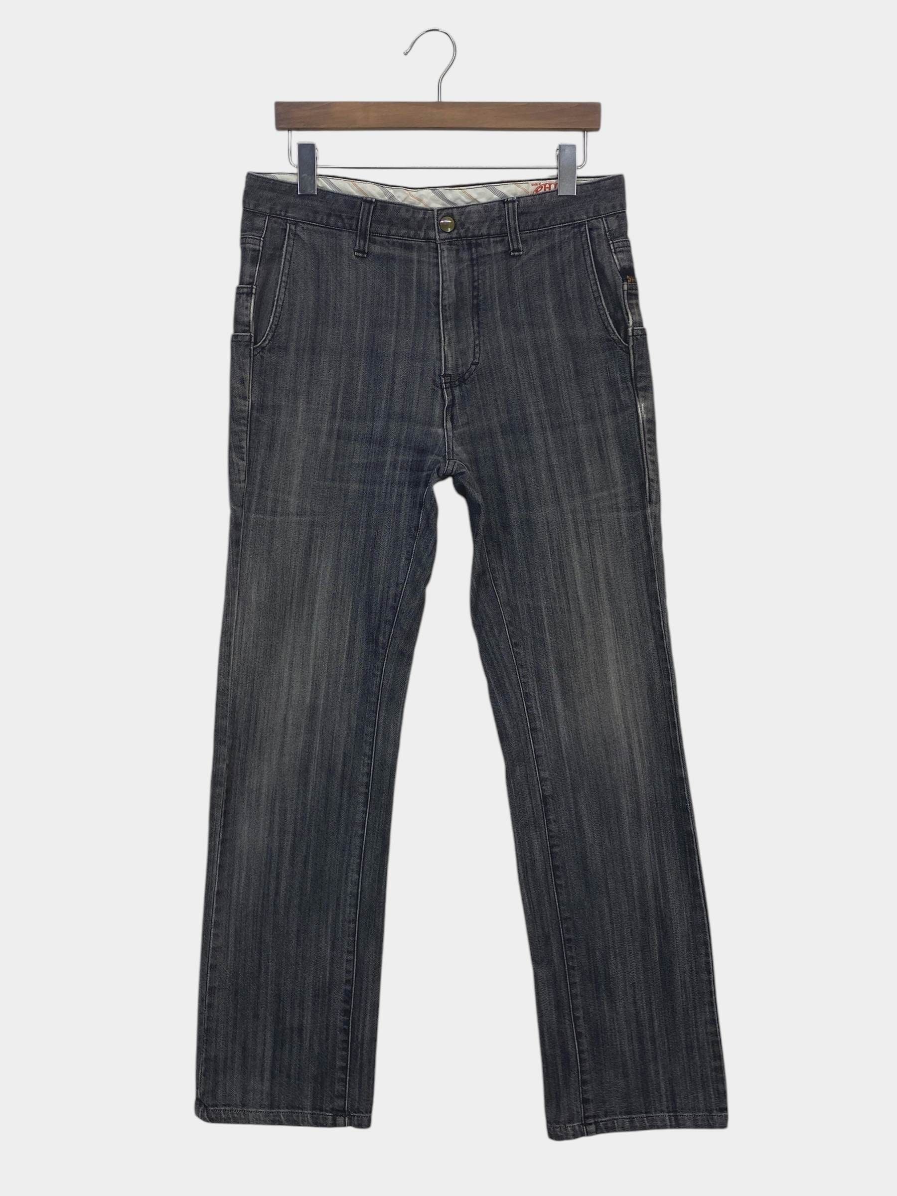 Japanese Brand Phil Smart Union Made Jeans Punk Jeans Japanese Jeans Size US 33 - 2 Thumbnail