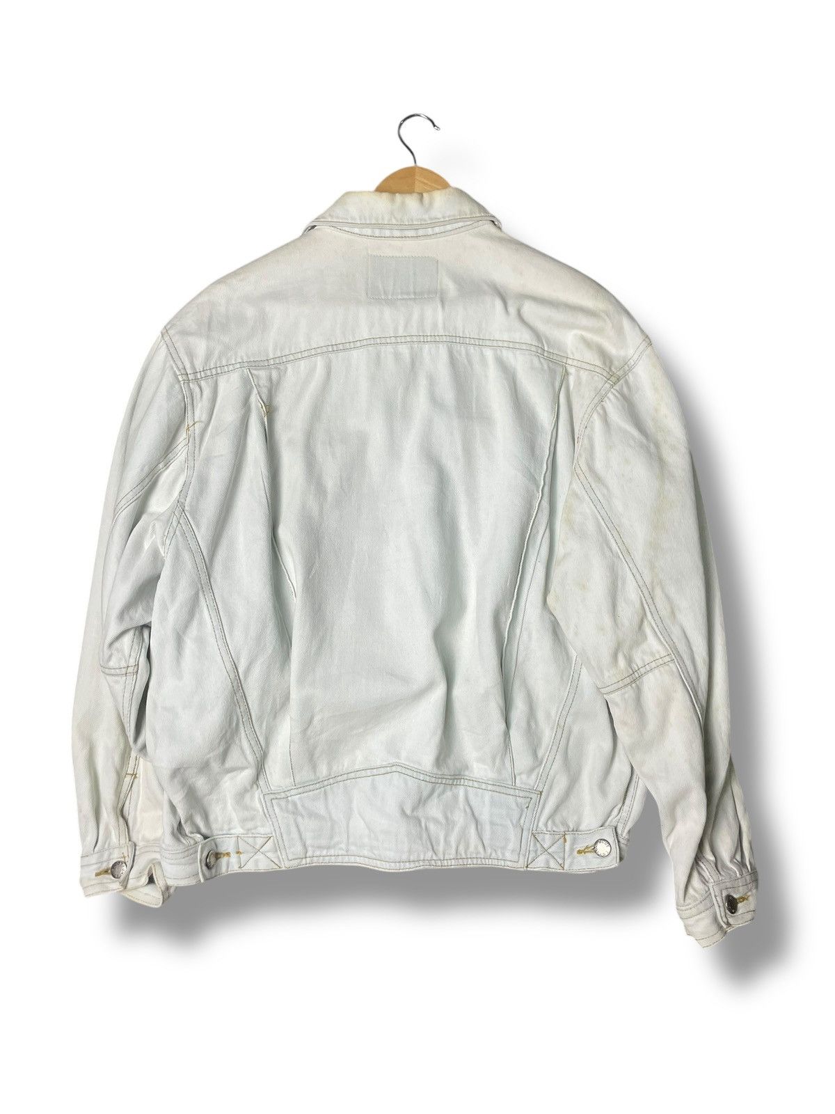 Japanese Brand × Vintage Cotton Blue Brand Denim Jacket (69) Size US L / EU 52-54 / 3 - 8 Thumbnail