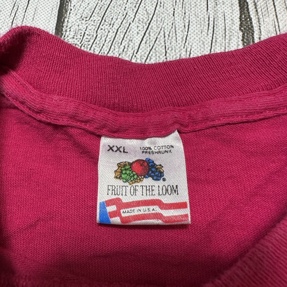 Fruit Of The Loom × Vintage Vintage God tee Size US XXL / EU 58 / 5 - 4 Thumbnail