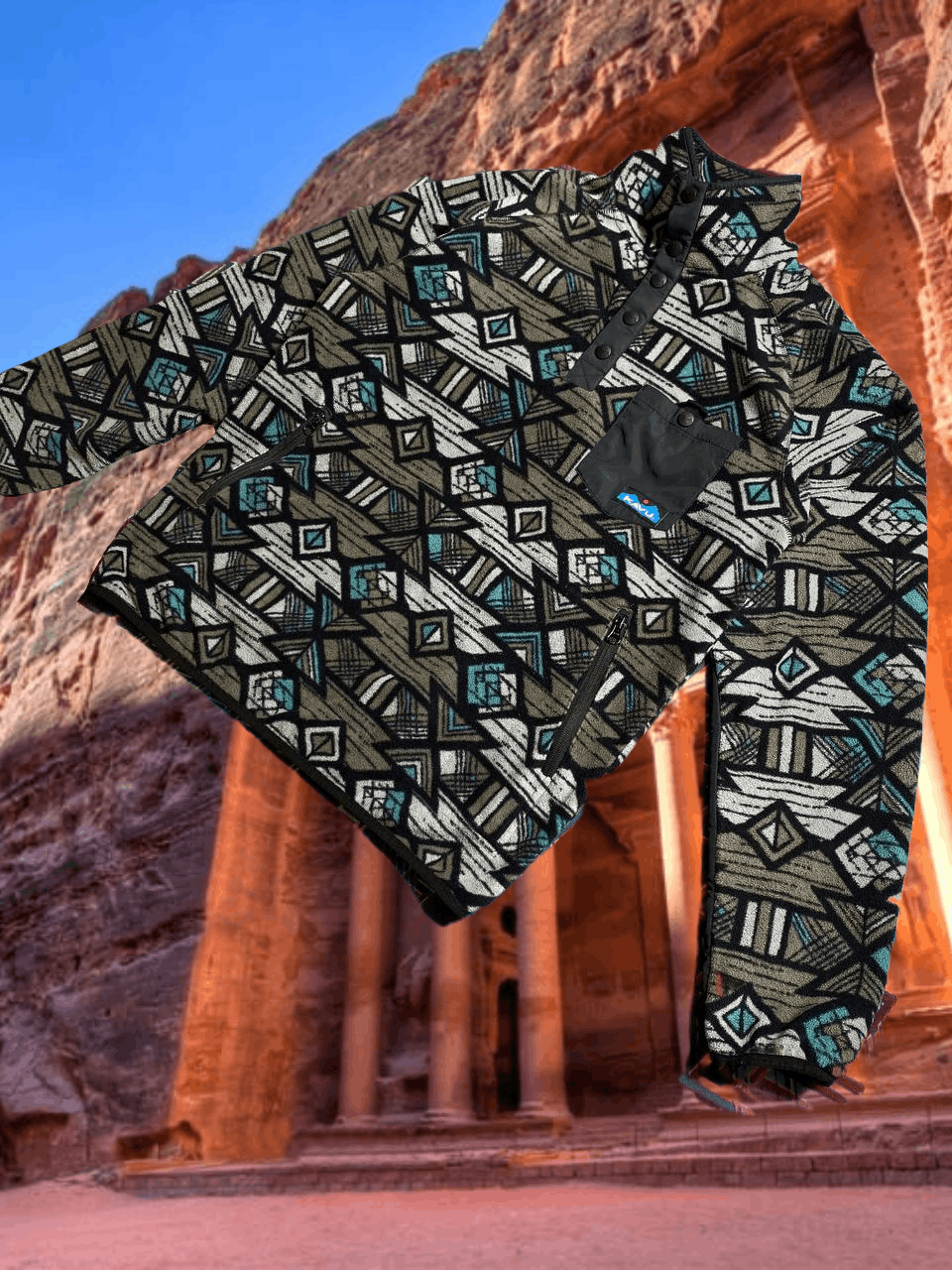 KAVU sweatshirt Y2K streetwear KAVU print Vintage Sweaters Size US S / EU 44-46 / 1 - 1 Thumbnail