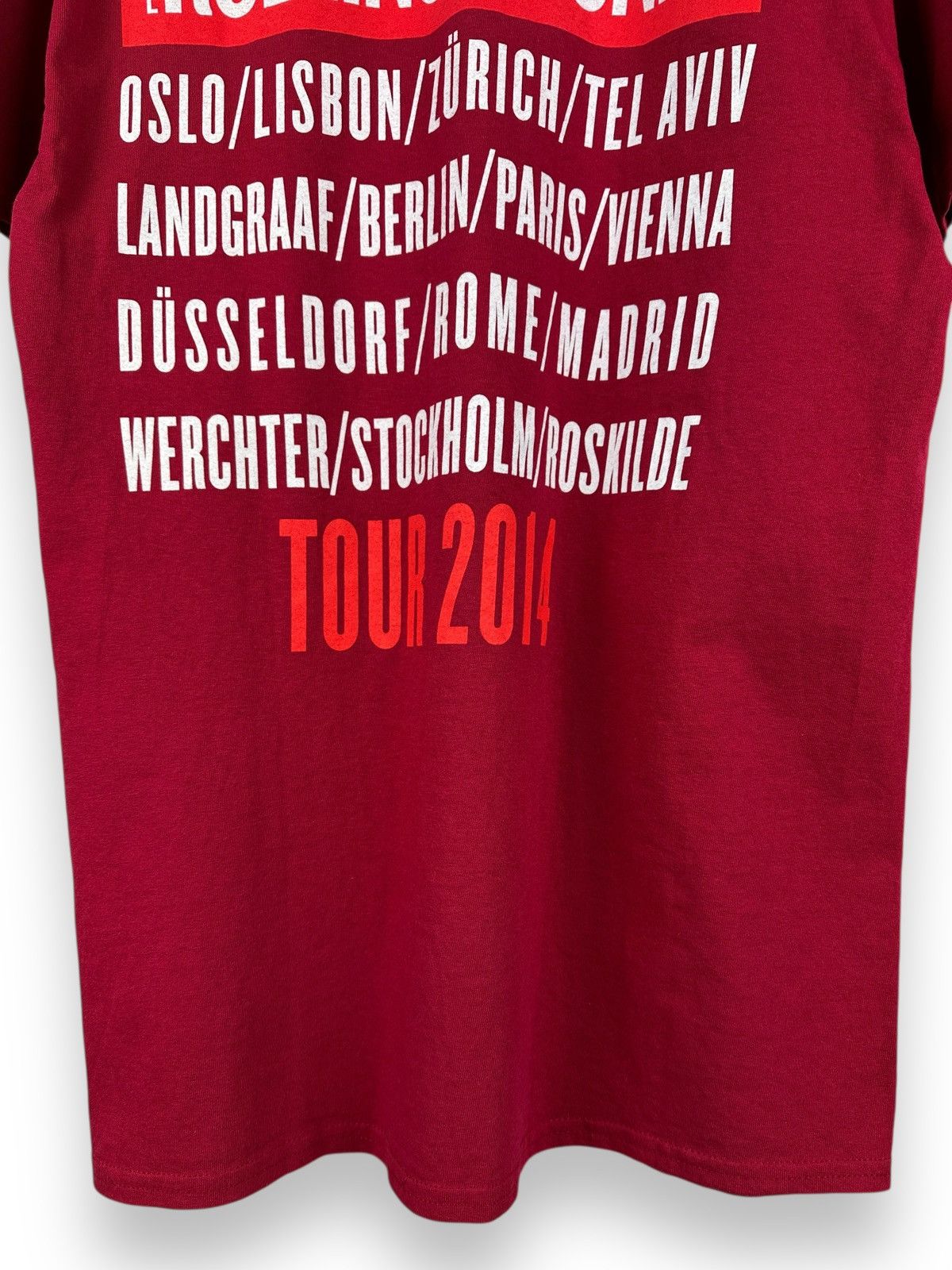 The Rolling Stones Vintage 2014 The Rolling Stones Tour T-Shirt Size US M / EU 48-50 / 2 - 11 Thumbnail