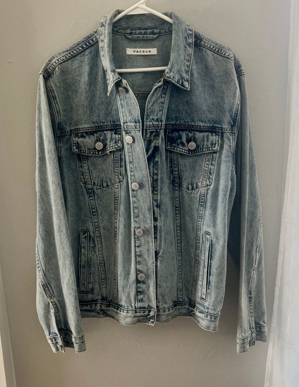 Pacsun PacSun Graham Classic Fit Denim Jacket Sz L Size US L / EU 52-54 / 3 - 2 Thumbnail