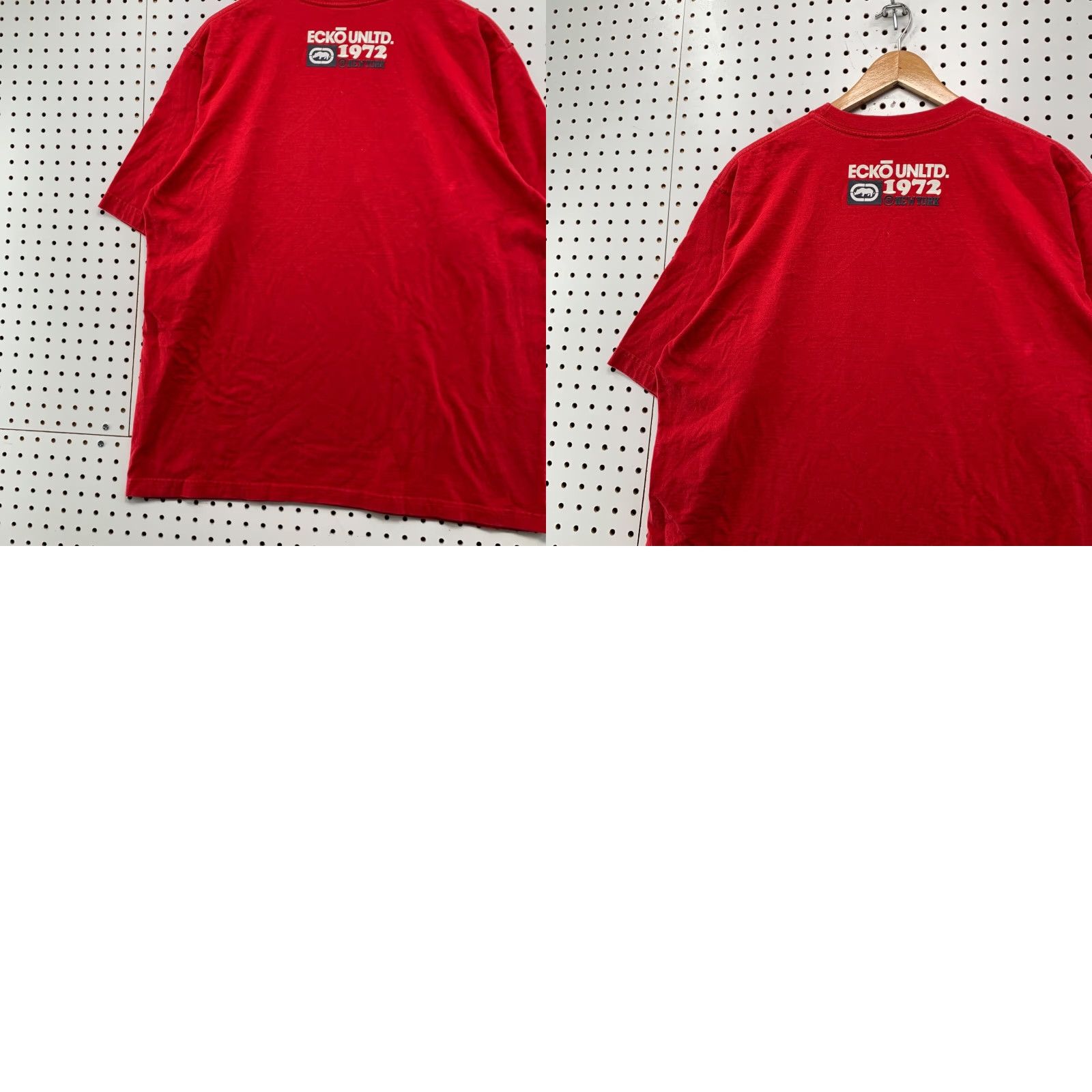 Ecko Unltd. VINTAGE Ecko Rhino Shirt Mens XL Red Hip Hop Short Sleeve Graffiti T-Shirt Size US XL / EU 56 / 4 - 10 Thumbnail