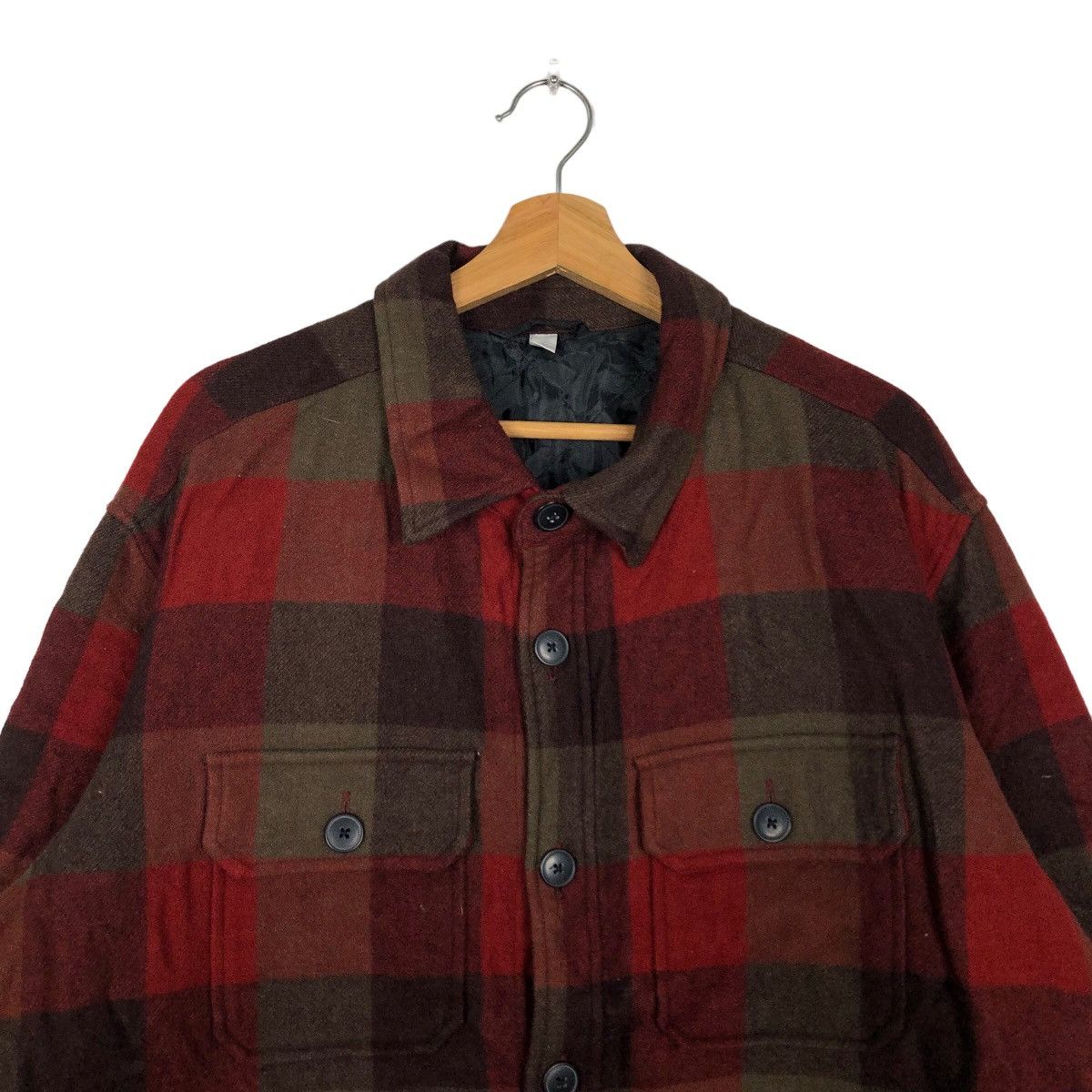 Flannel 🔥90’s Vintage Flannel Jacket Tartan Design Uniqlo Japan Size US XL / EU 56 / 4 - 3 Thumbnail