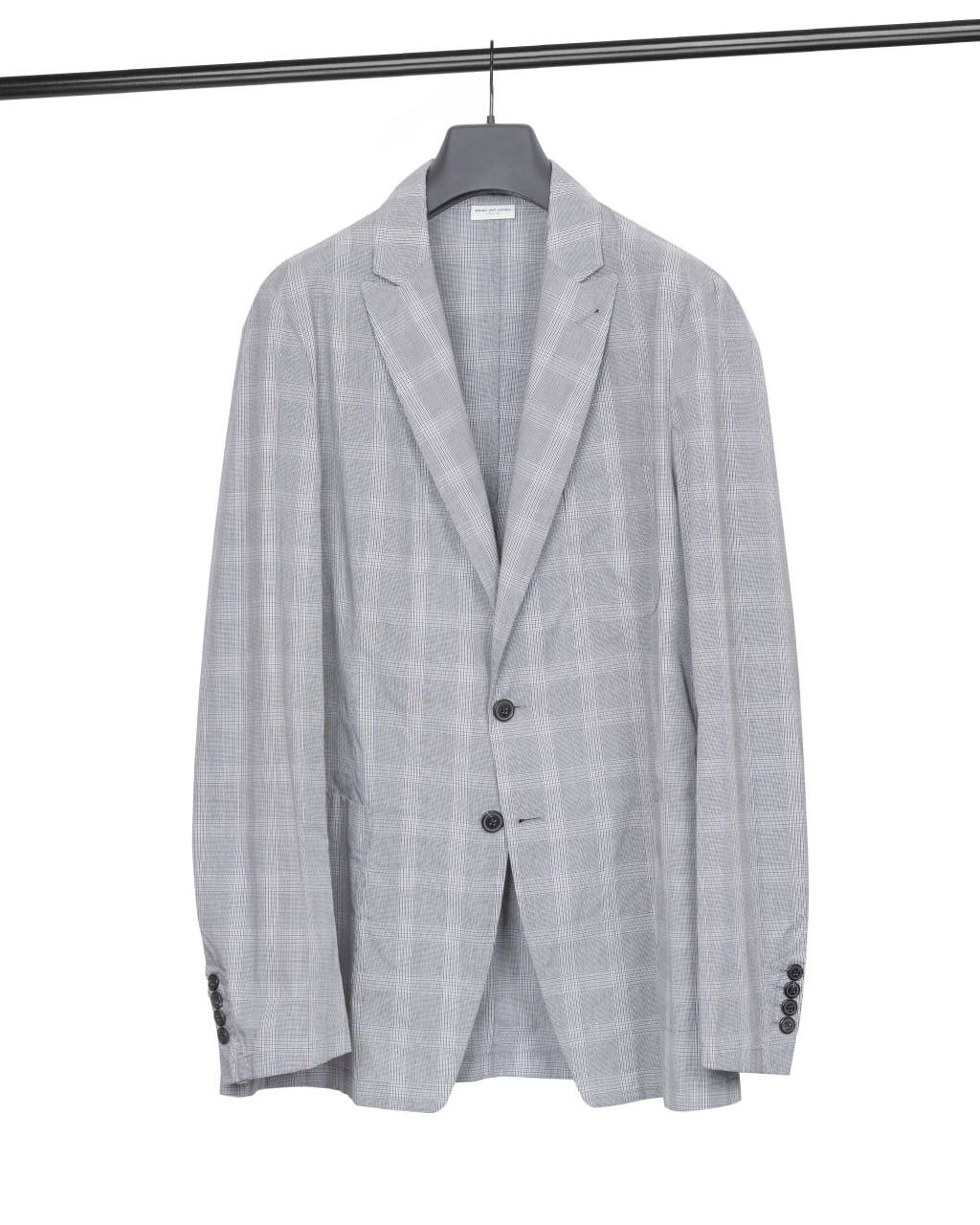 Dries Van Noten Weightless cotton plaid blazer DRIES VAN NOTEN Desa Size 52R - 3 Thumbnail