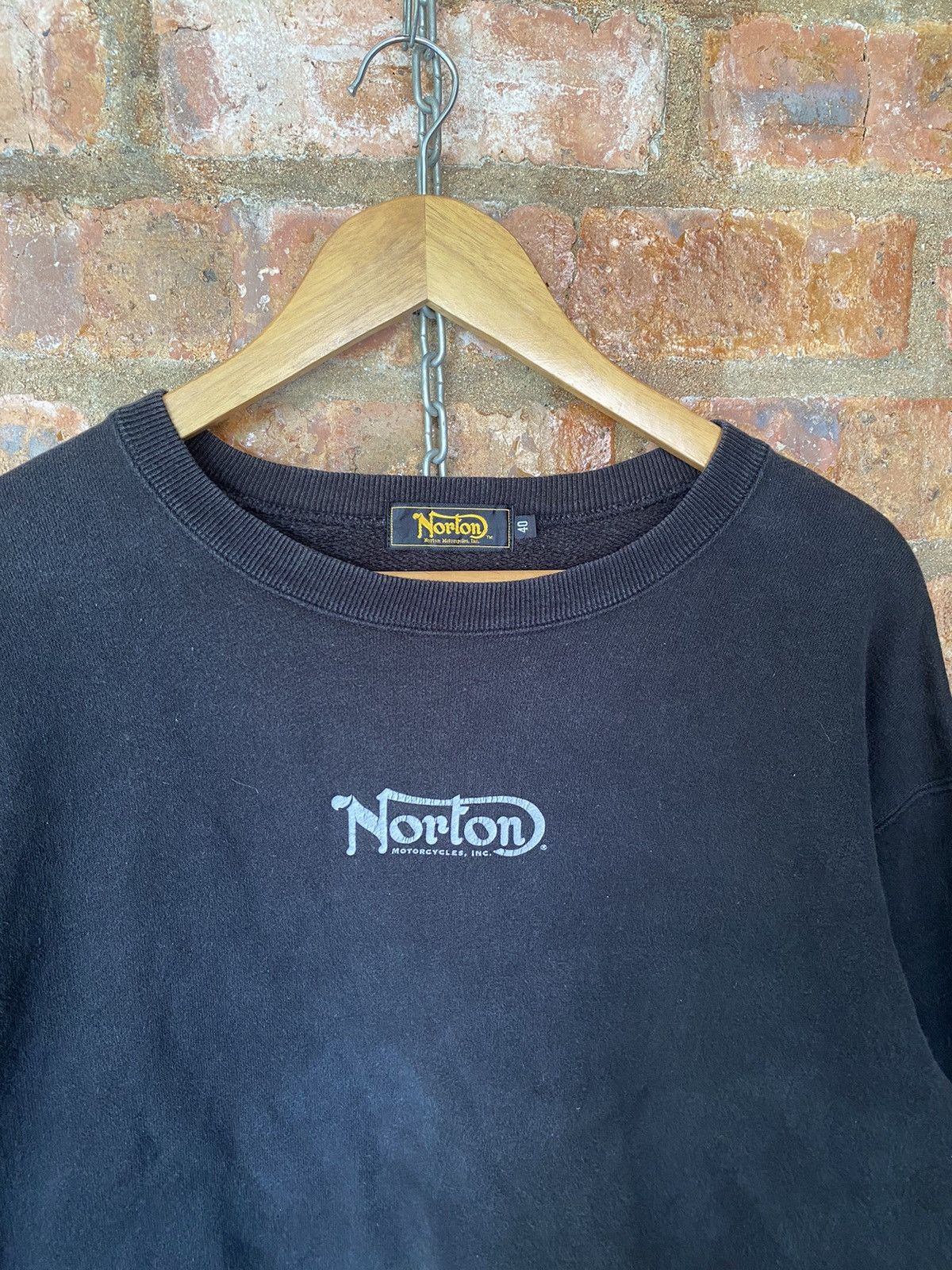 Japanese Brand Vtg Norton Pin up girl sex logo Rare Size US M / EU 48-50 / 2 - 8 Thumbnail