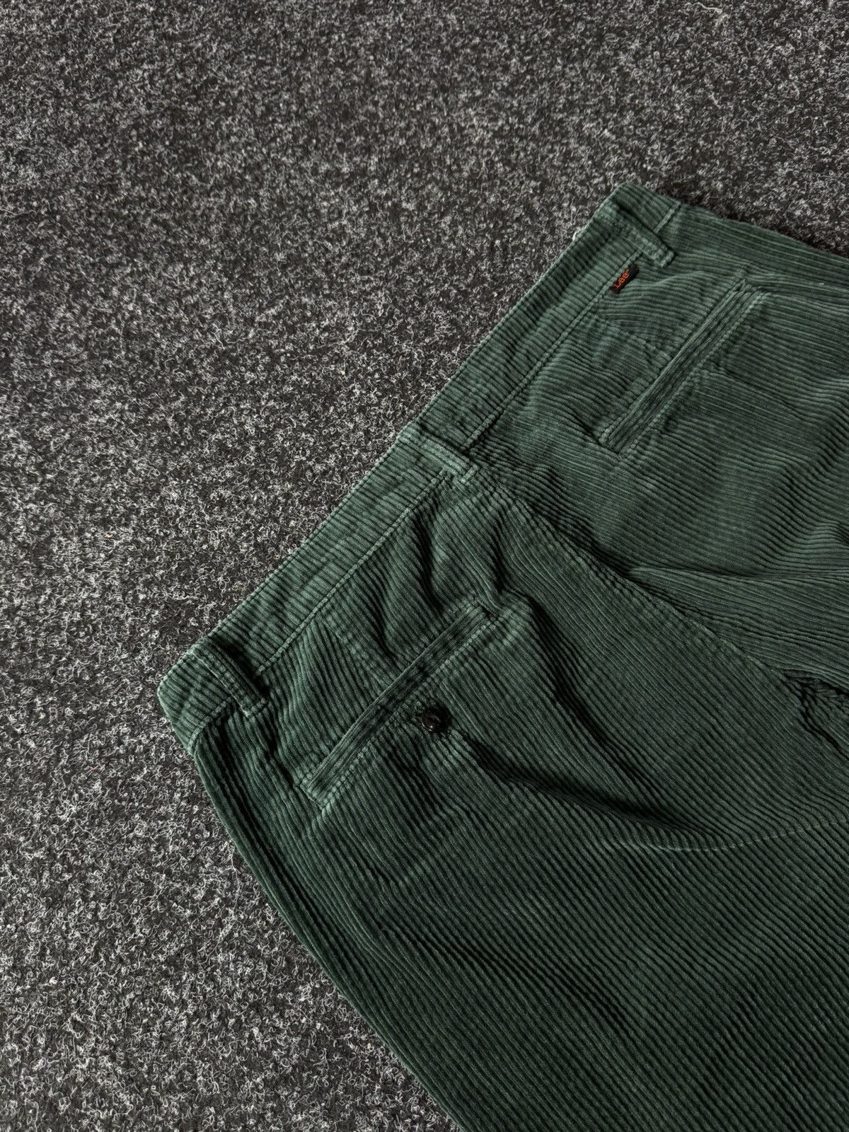 Japanese Brand × Lee Vintage 90s style velvet Lee Y2K sweatpants casual pants Size US 33 - 12 Thumbnail