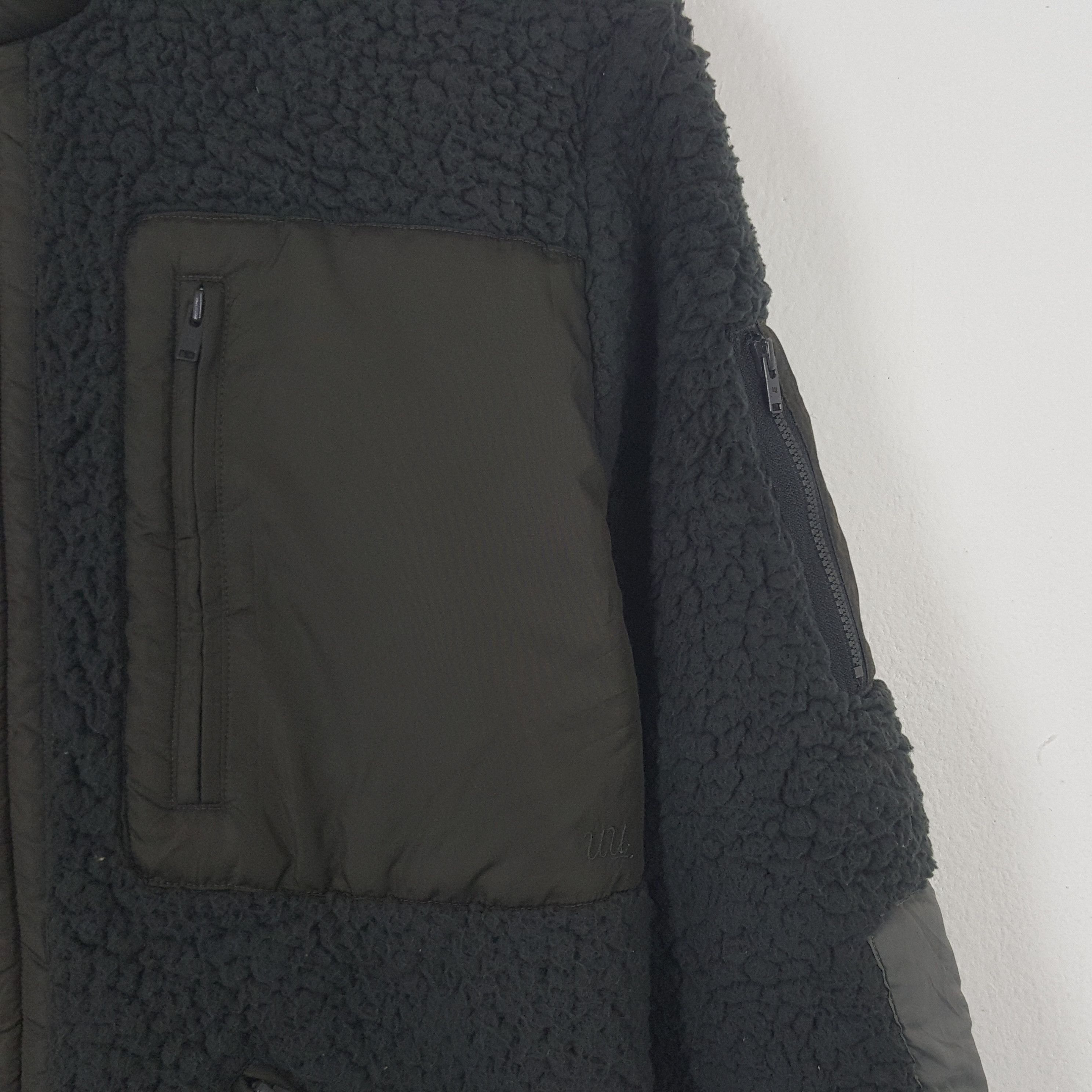 Jun Takahashi × Undercover × Uniqlo Vintage Uniqlo Undercover Custom Big U Sherpa Jacket Size US S / EU 44-46 / 1 - 4 Thumbnail