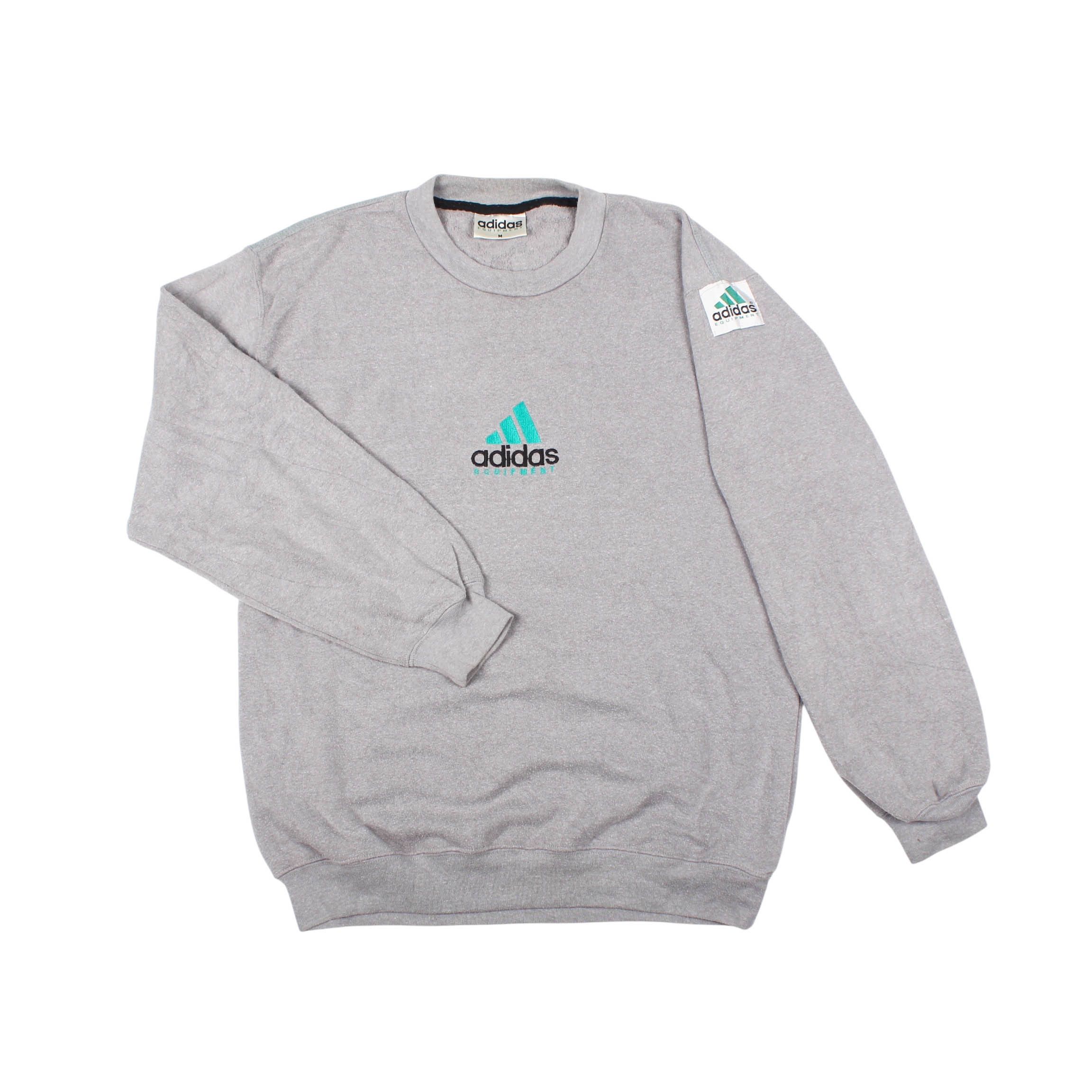 Adidas Vintage Adidas Equipment Sweatshirt 90s Crewneck Size US M / EU 48-50 / 2 - 1 Thumbnail
