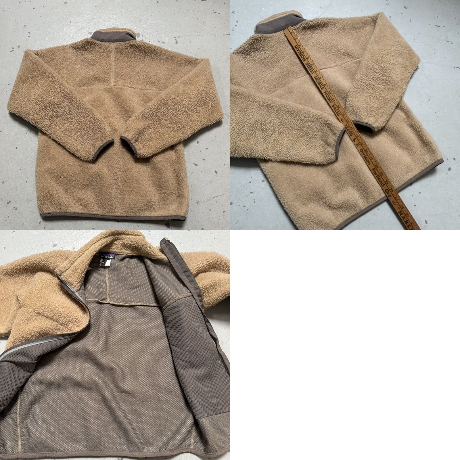 Patagonia VINTAGE Patagonia Fleece Jacket XS Unisex Adults USA 90s Retro-X Pile Made in USA Oatmeal (23055) Size US XS / EU 42 / 0 - 8 Thumbnail