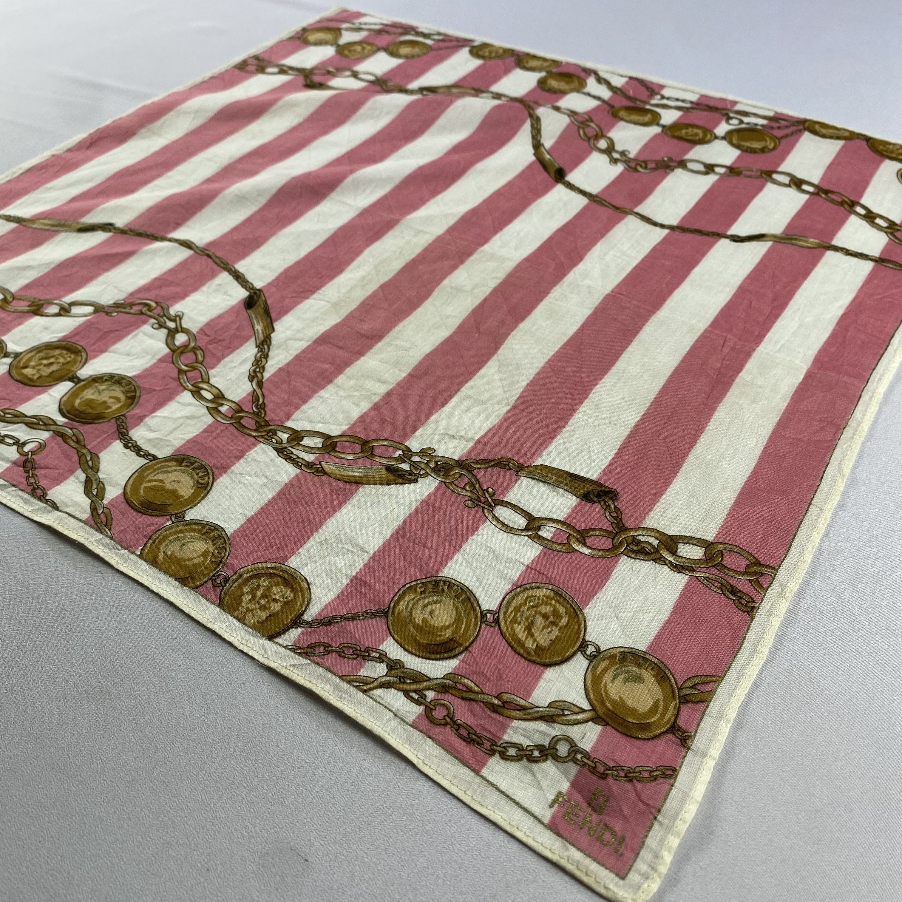 Vintage Fendi Bandana/ Handkerchief / Neckerchief Size ONE SIZE - 4 Thumbnail