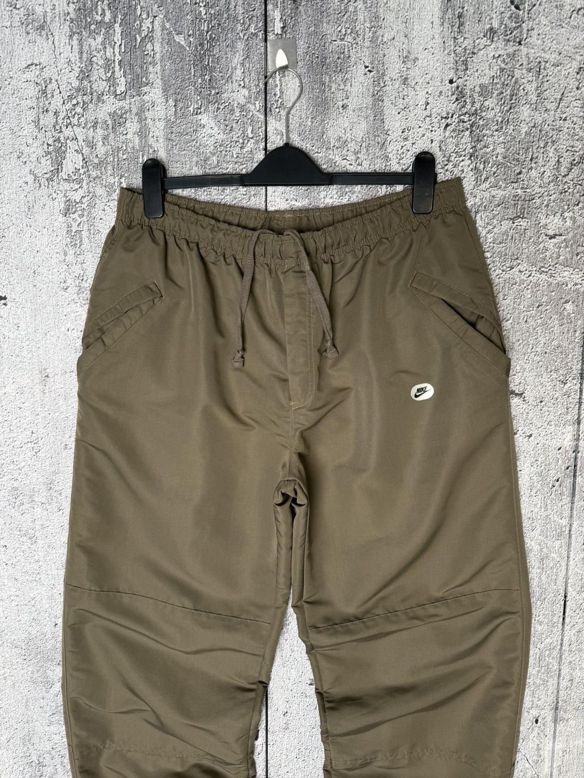 Nike Vintage Nike Sweatpants Khaki Nylon Track Pants Size XL Size US 38 / EU 54 - 4 Thumbnail