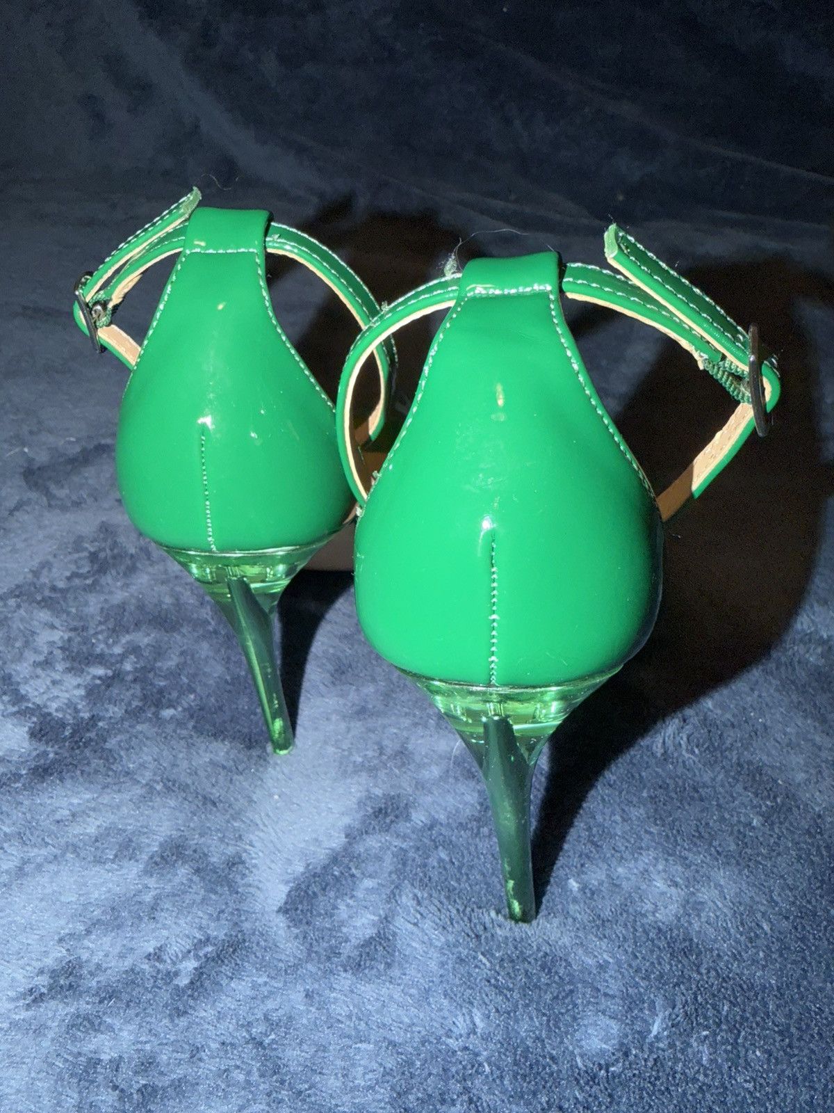 Steve Madden Steve Madden Green Alessi Ankle Strap Stilleto Heels Sz 5.5 Size US 5.5 / IT 35.5 - 5 Thumbnail