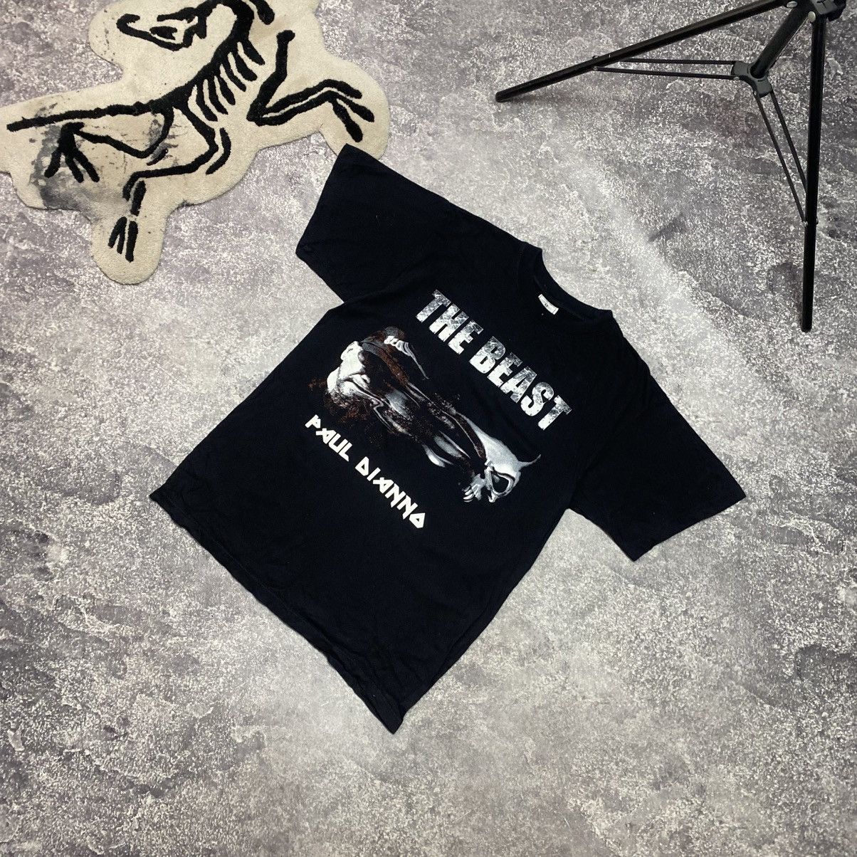 Band Tees Vintage The Beast Paul Dianno Iron Maiden 90’s rock band tee Size US M / EU 48-50 / 2 - 1 Thumbnail