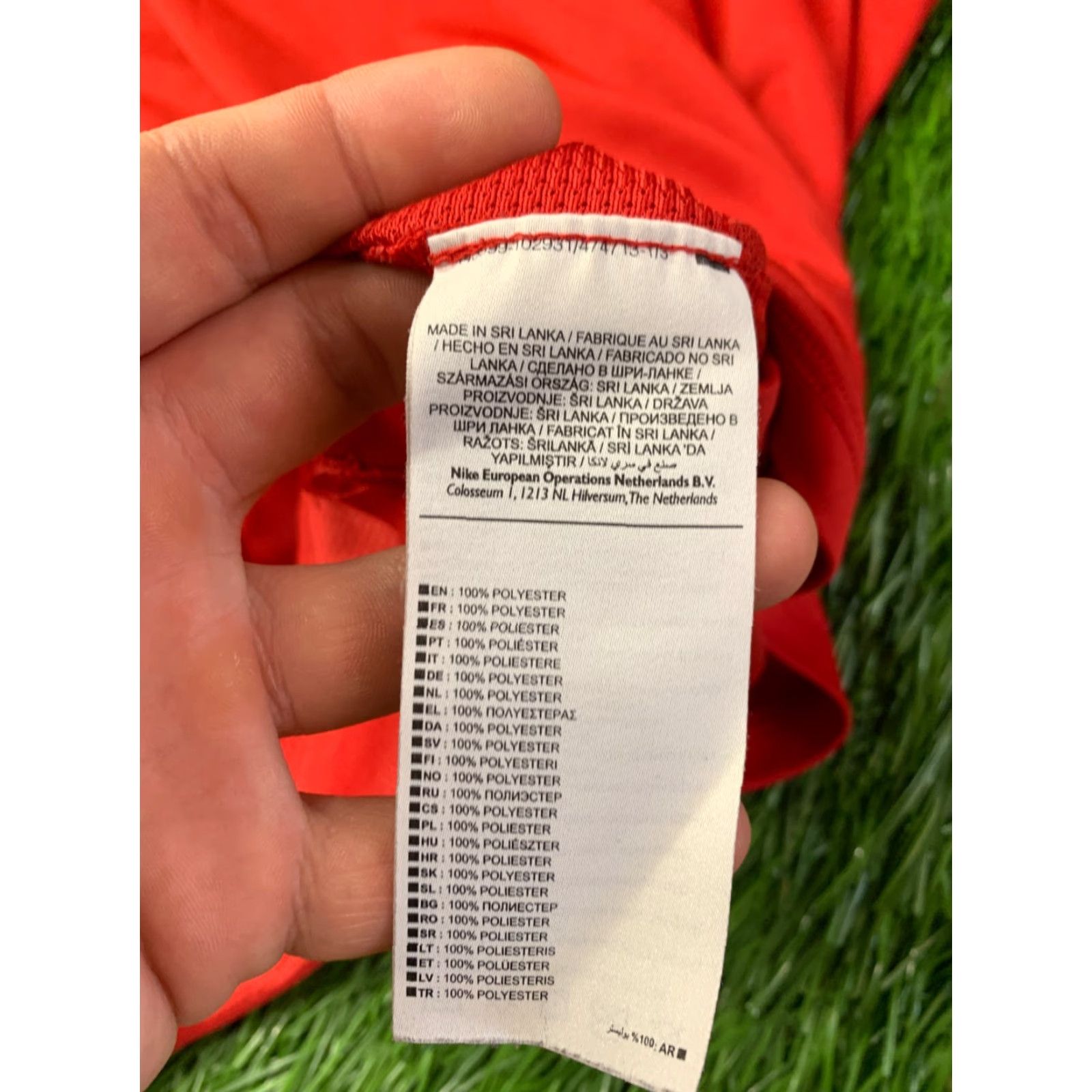 Nike Nike Academy Dri-FIT Football Shirt Men M Red 2016 Jersey T-Shirt Size M, Nike Dri-FIT, Short Sleeve, Crew Neck Size US M / EU 48-50 / 2 - 7 Thumbnail