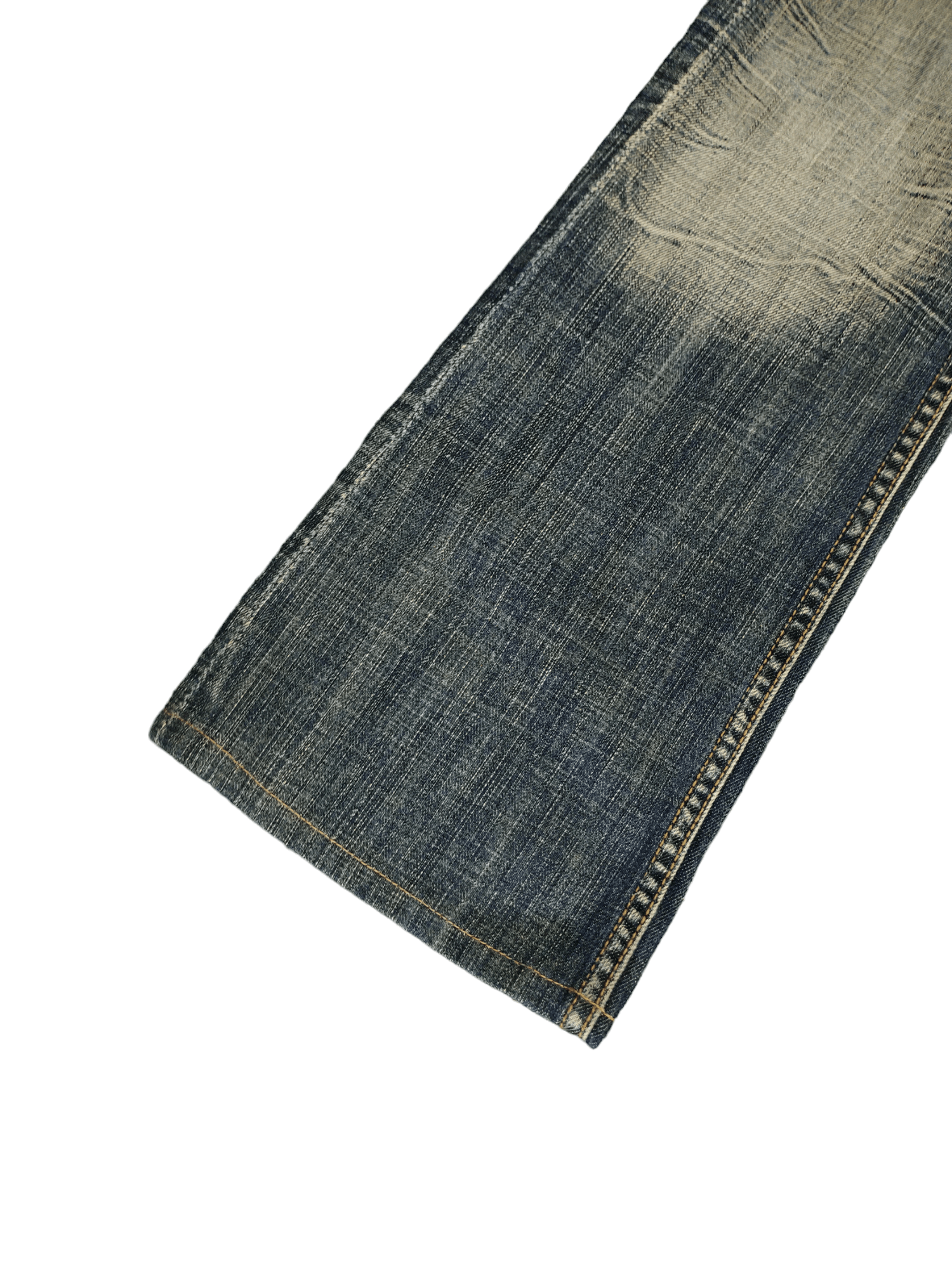 If Six Was Nine Flare Jean Different Rupert Leather Patchwork Pocket Bootcut Size US 30 / EU 46 - 19 Thumbnail