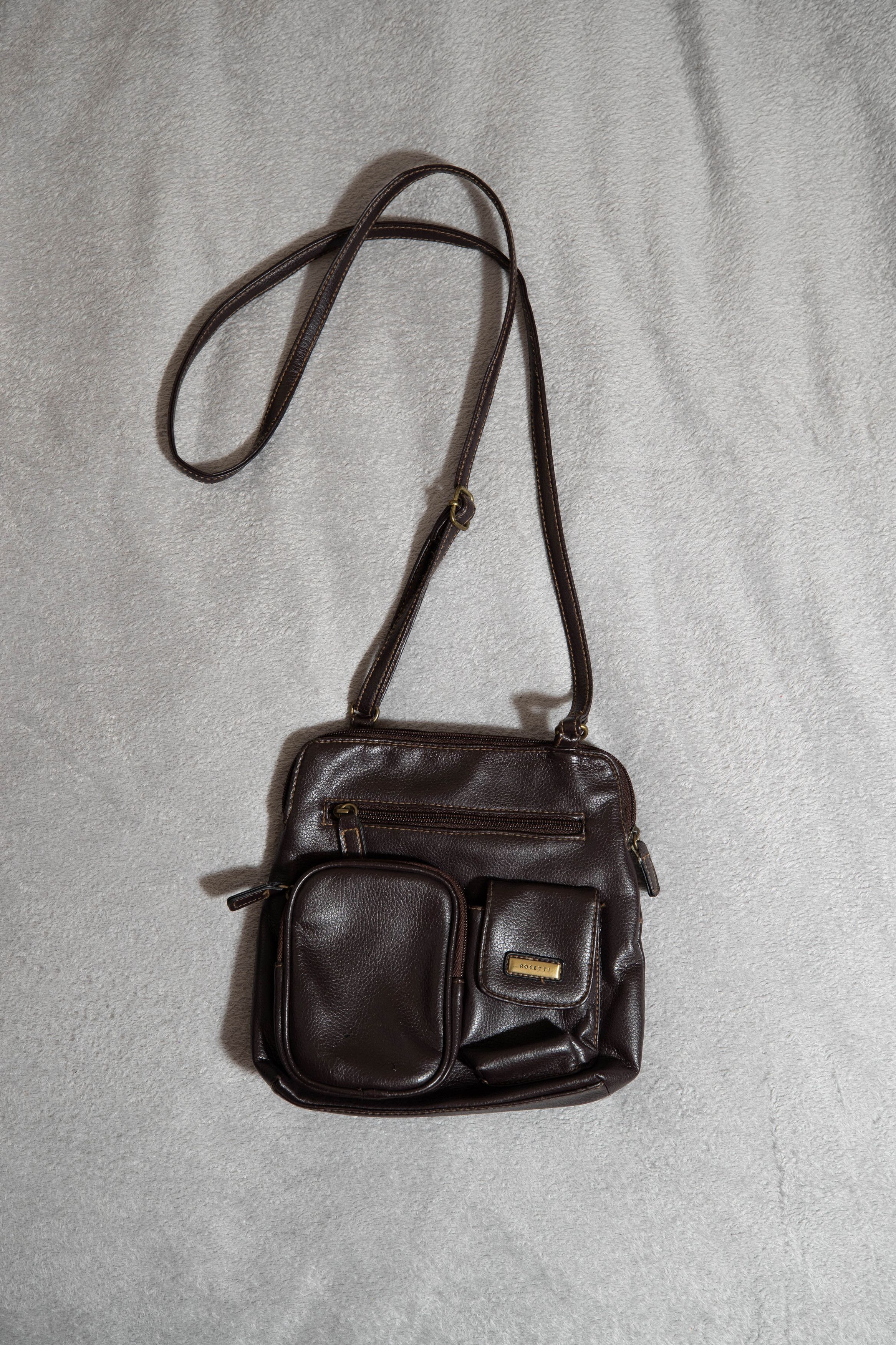 Other Rosetti Brown Leather Unisex Purse Size ONE SIZE - 3 Thumbnail