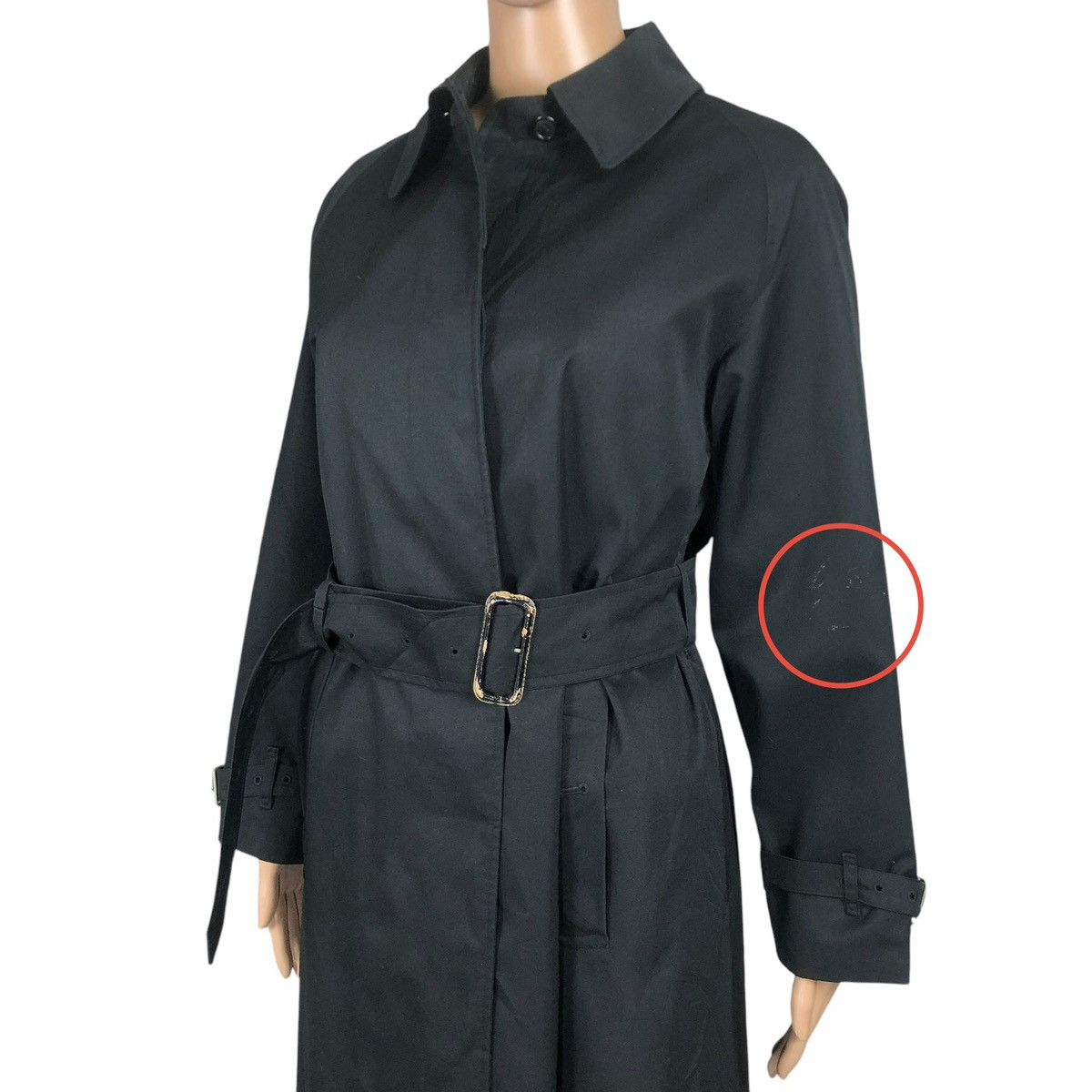 Burberry Vintage 90s Burberrys Car Coat Single Breasted Trench Coat Size M / US 6-8 / IT 42-44 - 14 Thumbnail