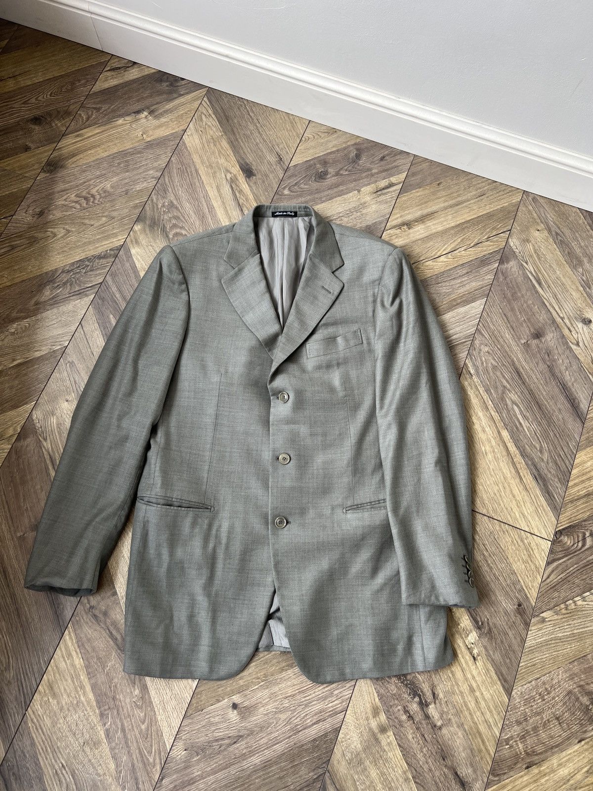 Pal Zileri Vintage Pal Zileri Classic Two Piece Gray Suit Size 54R - 3 Thumbnail