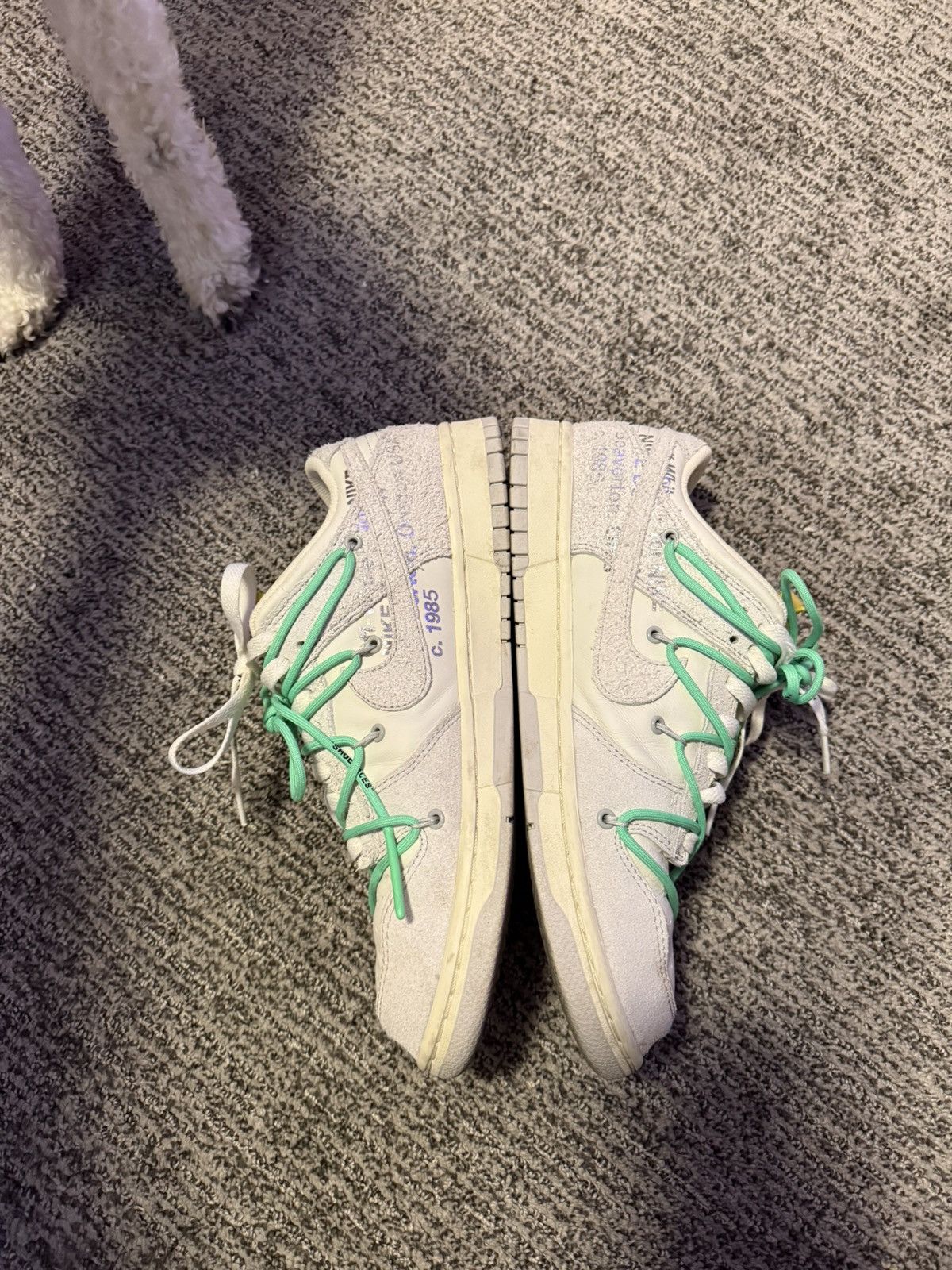 Nike × Off-White Nike Dunk Low X Off-White Lot 14 Size US 11 / EU 44 - 3 Thumbnail