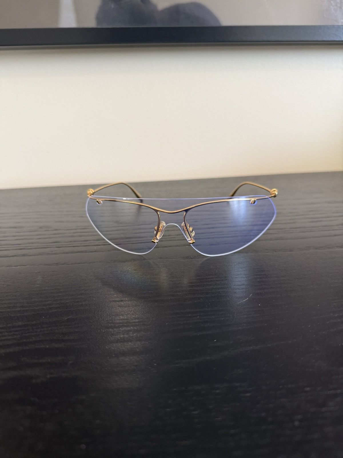 Bottega Veneta Bottega Veneta Knot Shield Sunglasses Size ONE SIZE - 1 Thumbnail
