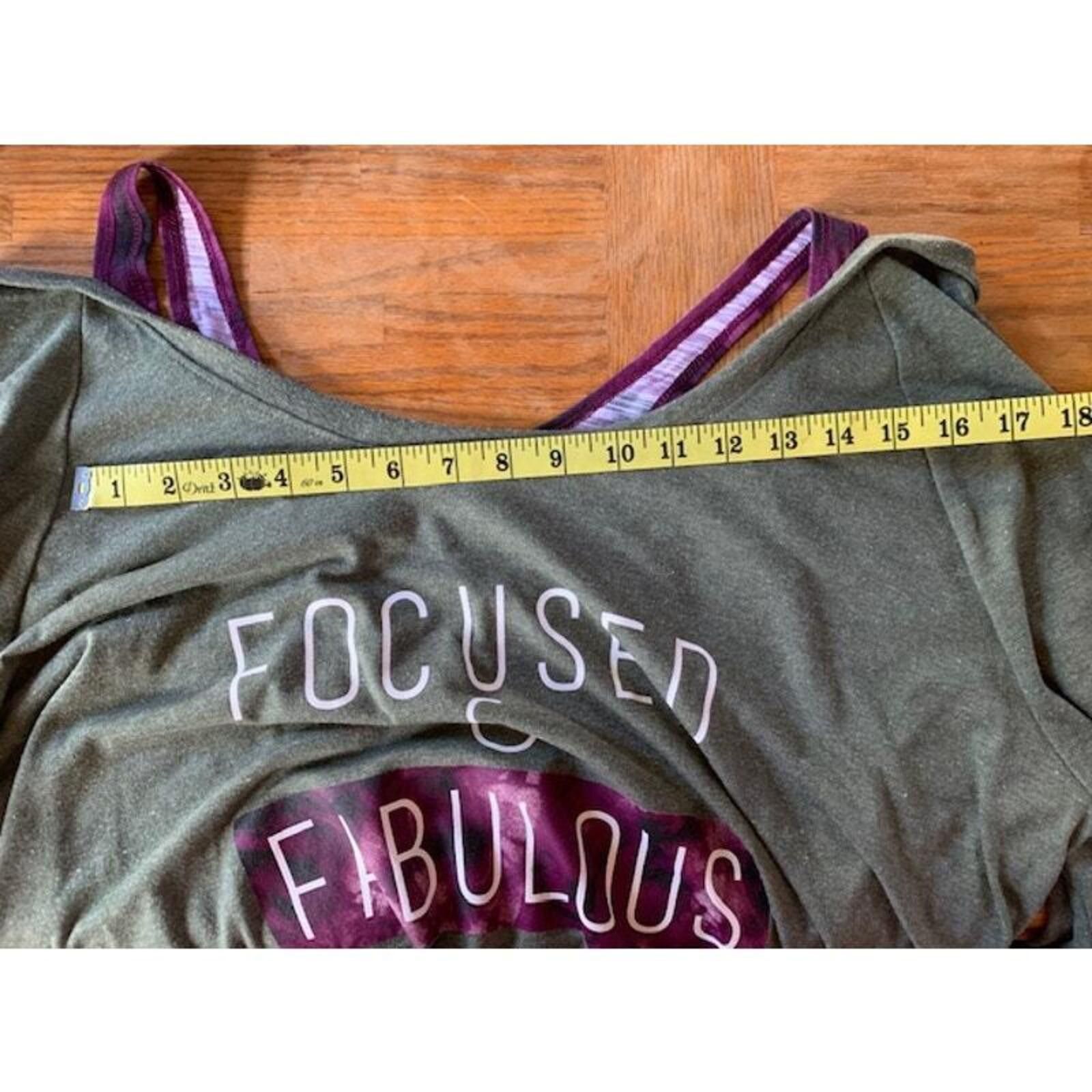 Fruit Of The Loom Fit for Me, 4X(26W-28W) Women's Yoga/Workout Shirt Size M / US 6-8 / IT 42-44 - 3 Thumbnail