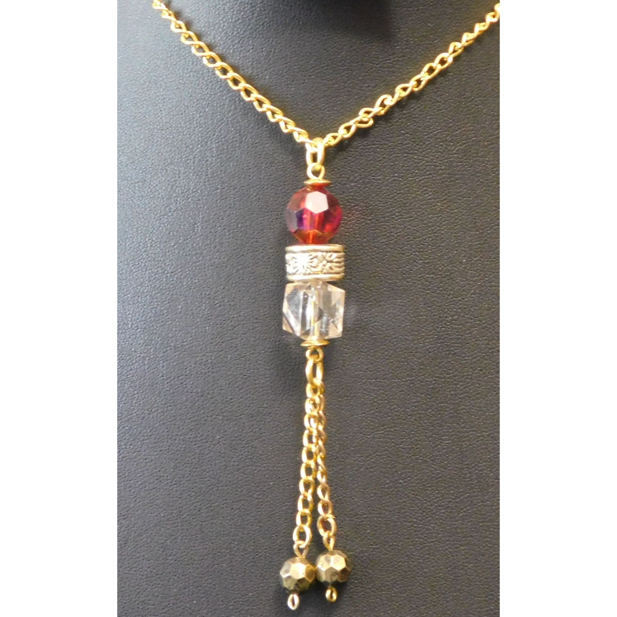 Other Whimsical Red Queen Inspired Y Drop Necklace Size ONE SIZE - 2 Thumbnail