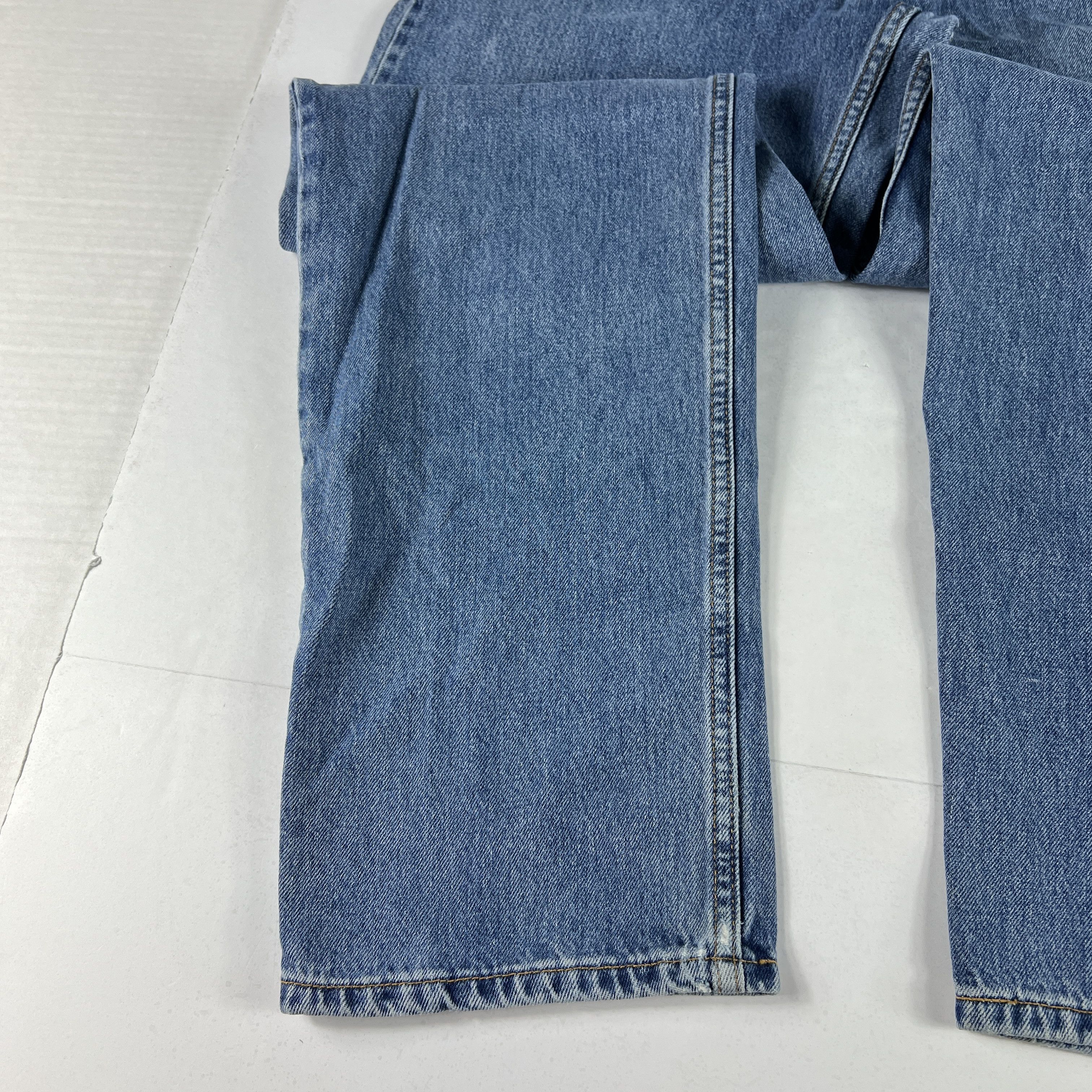 Levi's × Vintage Y2K Levi's Jeans 550 Relaxed Blue Faded Cotton Denim Size US 33 - 6 Thumbnail