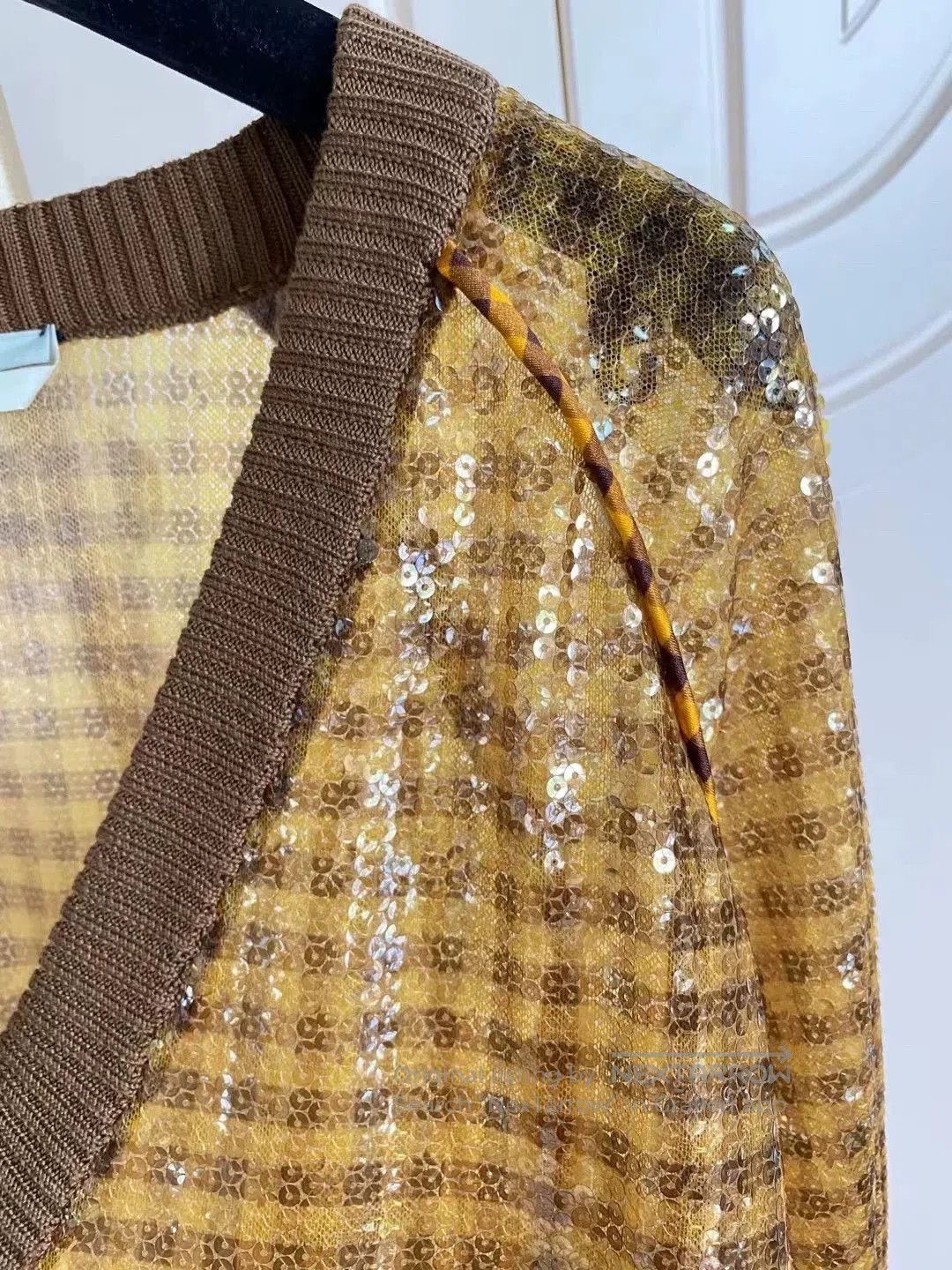 Fendi Fendi Sequin Embellished Sweatshirt. Size US L / EU 52-54 / 3 - 4 Thumbnail