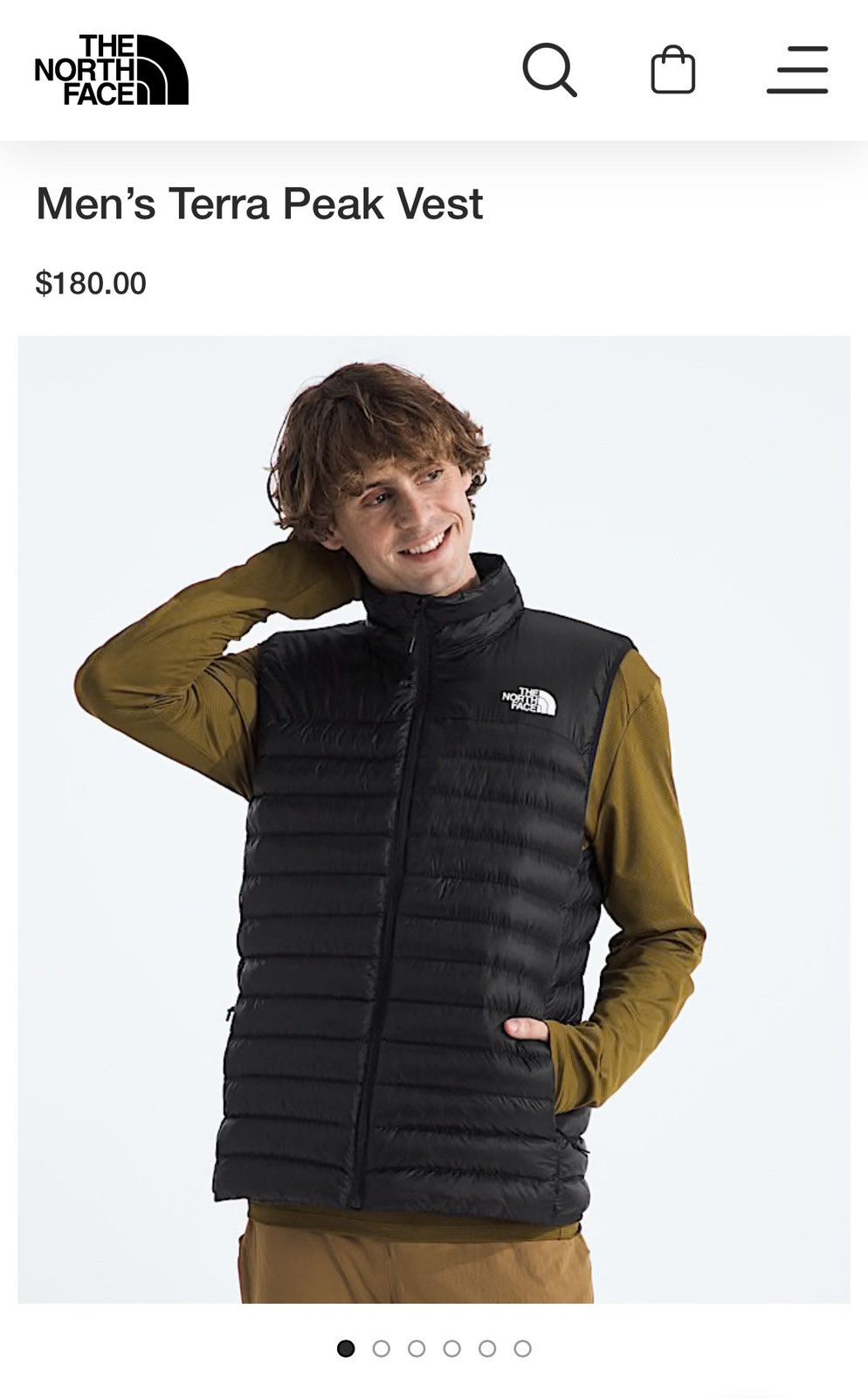 The North Face North Face Terra Peak Vest size L Size US L / EU 52-54 / 3 - 5 Thumbnail