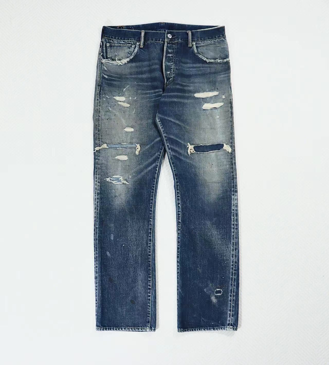 image of Visvim 19Ss Social Sculpture Dry5 Denim Size3, Men's (Size 36)