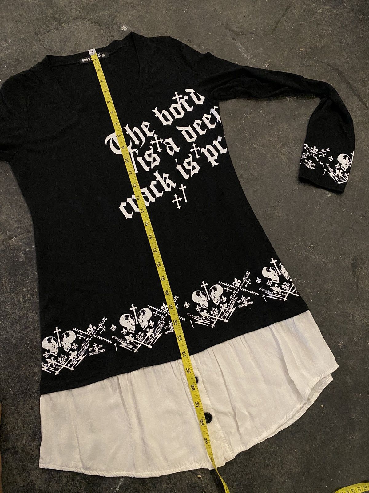 Hysteric Glamour Y2k Ghost of Harlem ifsixwasnine punk long sleeve Size S / US 4 / IT 40 - 9 Thumbnail