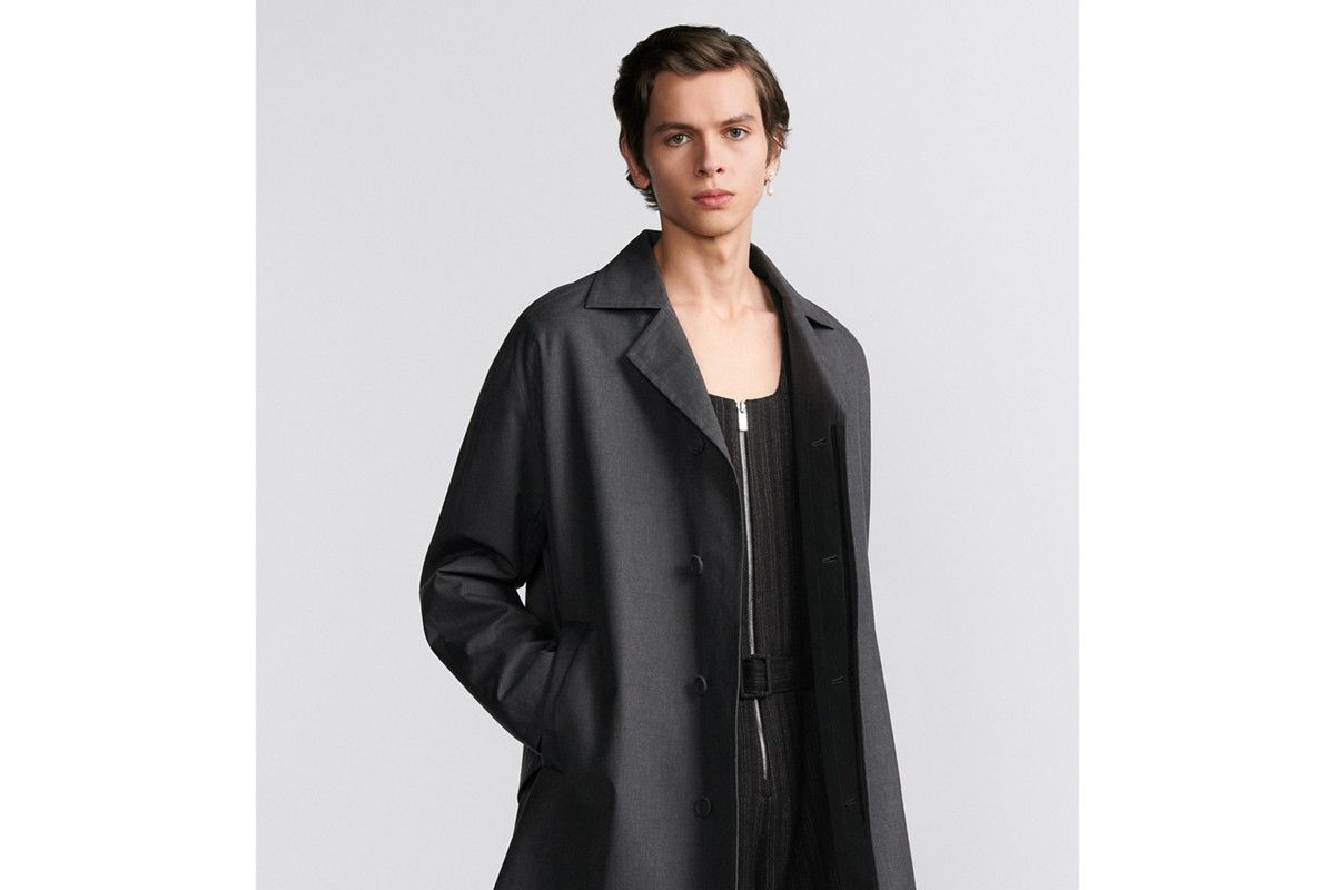 Dior o1bcso1str0326 Coat With Martingale Belt in Grey Size US S / EU 44-46 / 1 - 4 Thumbnail