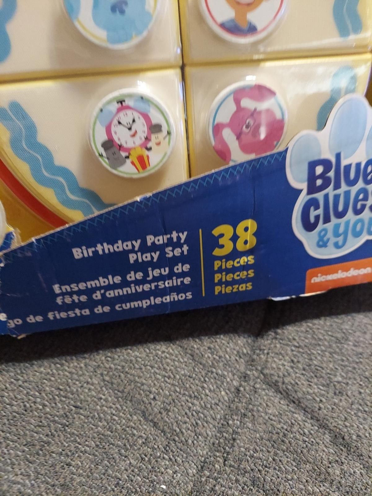 Other NIB Melissa & Doug Blue's Clues Wooden Birthday party Size ONE SIZE - 5 Thumbnail