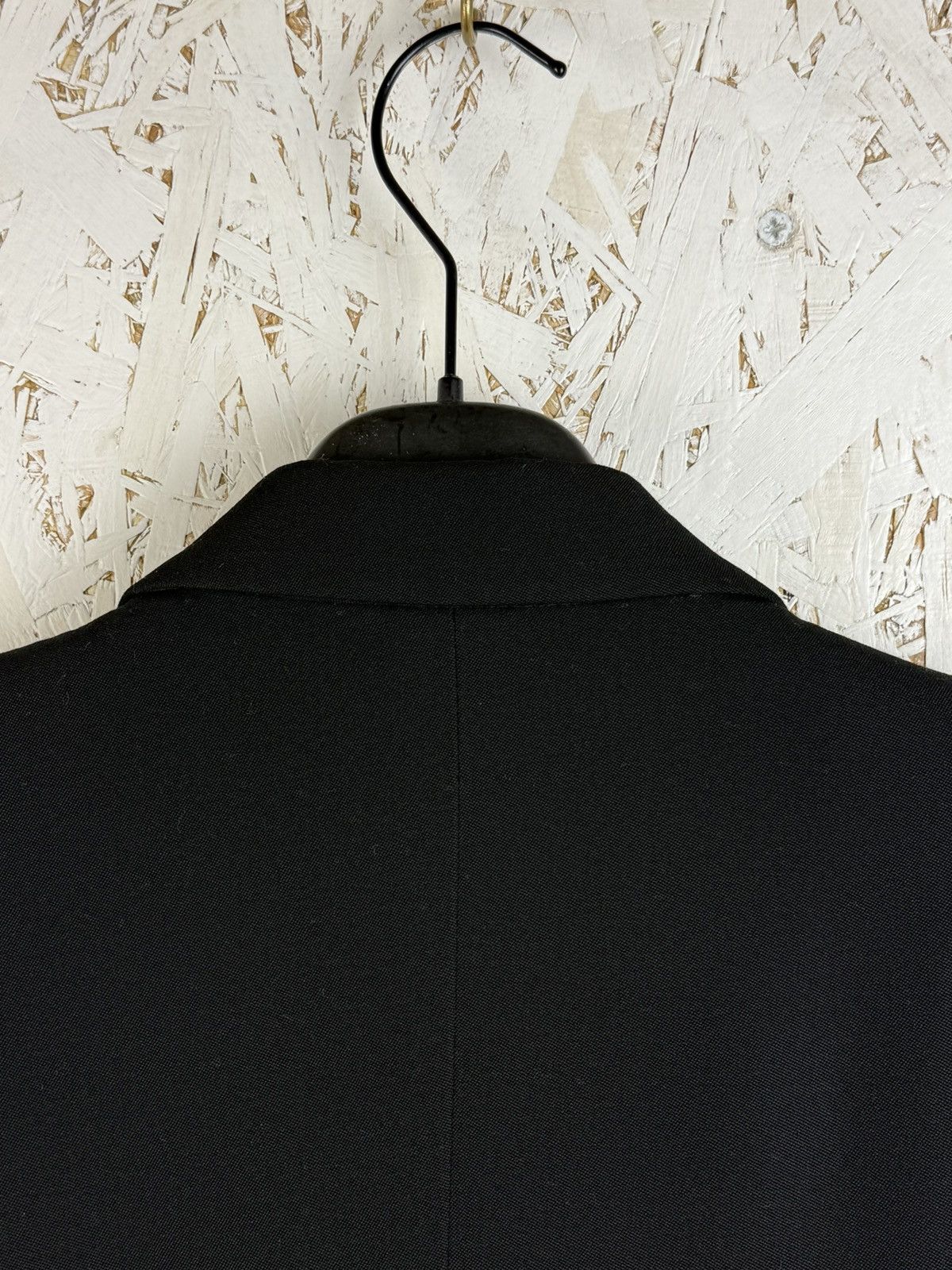 Yves Saint Laurent 80s Yves Saint Laurent Rive Gauche Satin Collar Blazer 34 Size XXS / US 00 / IT 34 - 7 Thumbnail