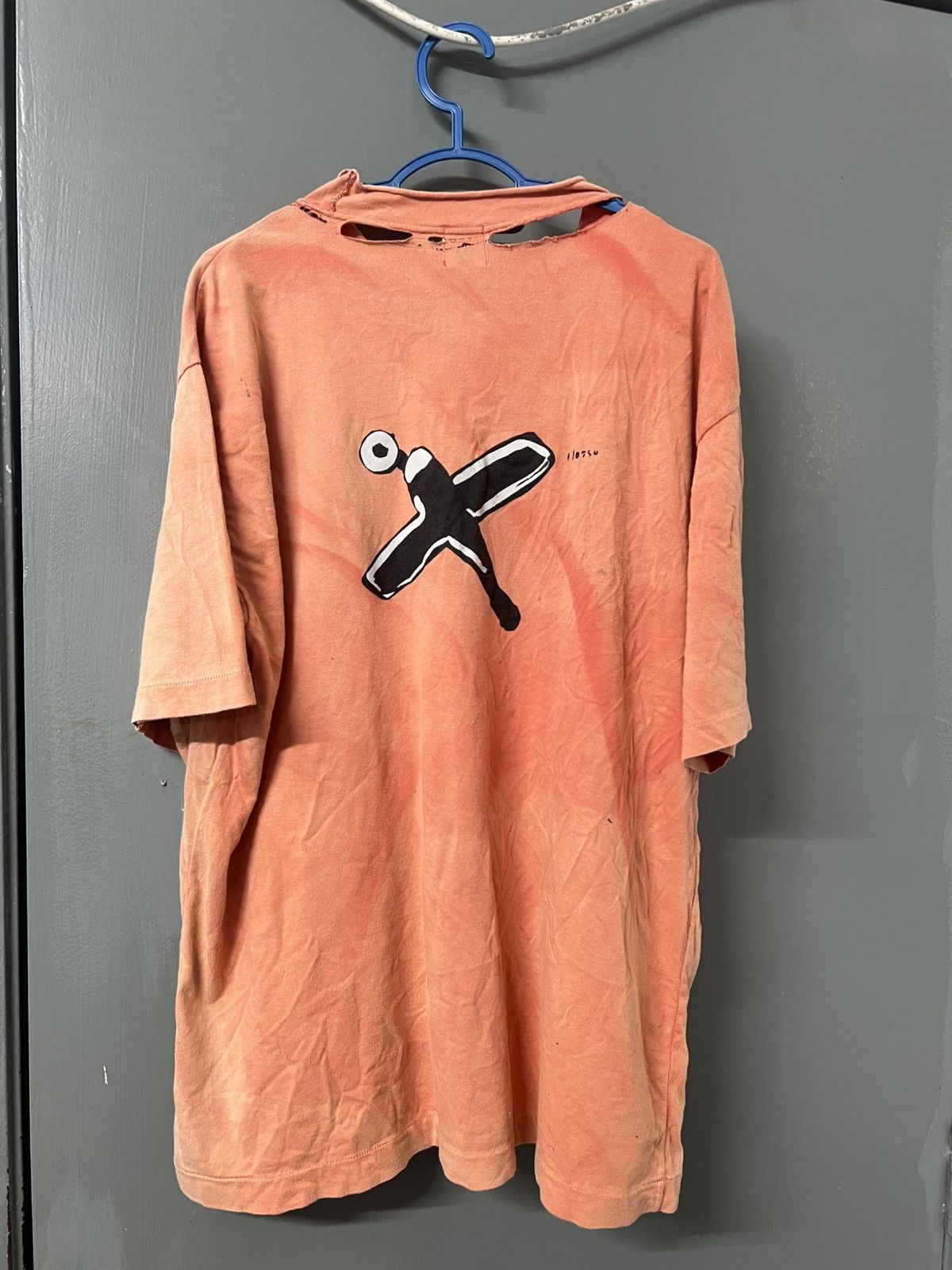 Vintage VINTAGE THRASHED SUN FADED ERD GRUNGE TEE Size US L / EU 52-54 / 3 - 7 Thumbnail